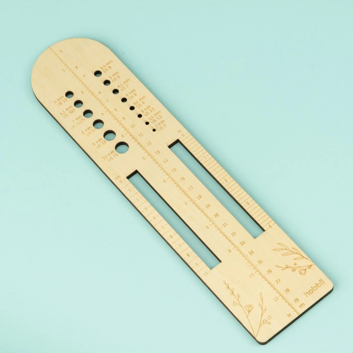 Sock Ruler with Needle Gauge - Image 4