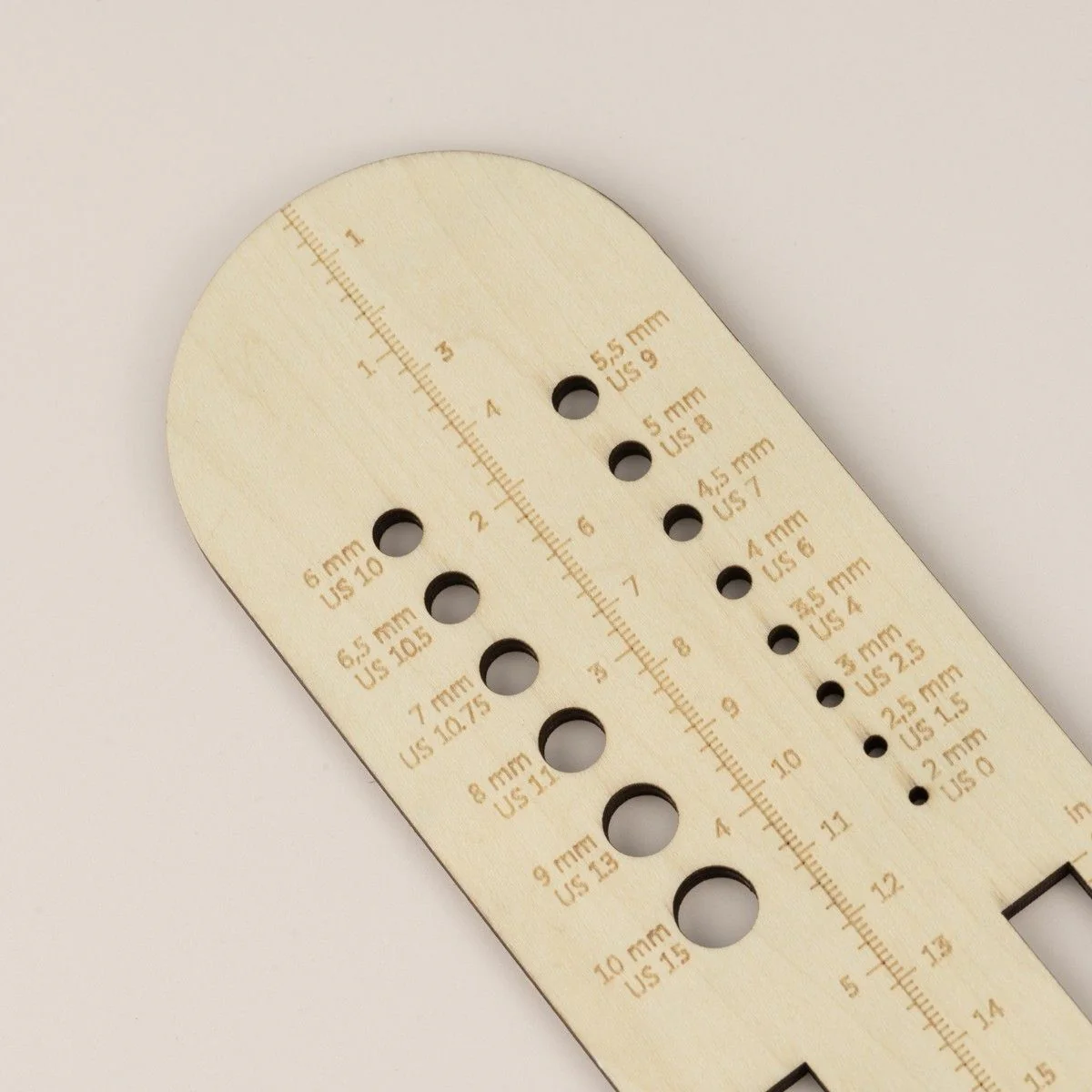 Sock Ruler with Needle Gauge - Image 5