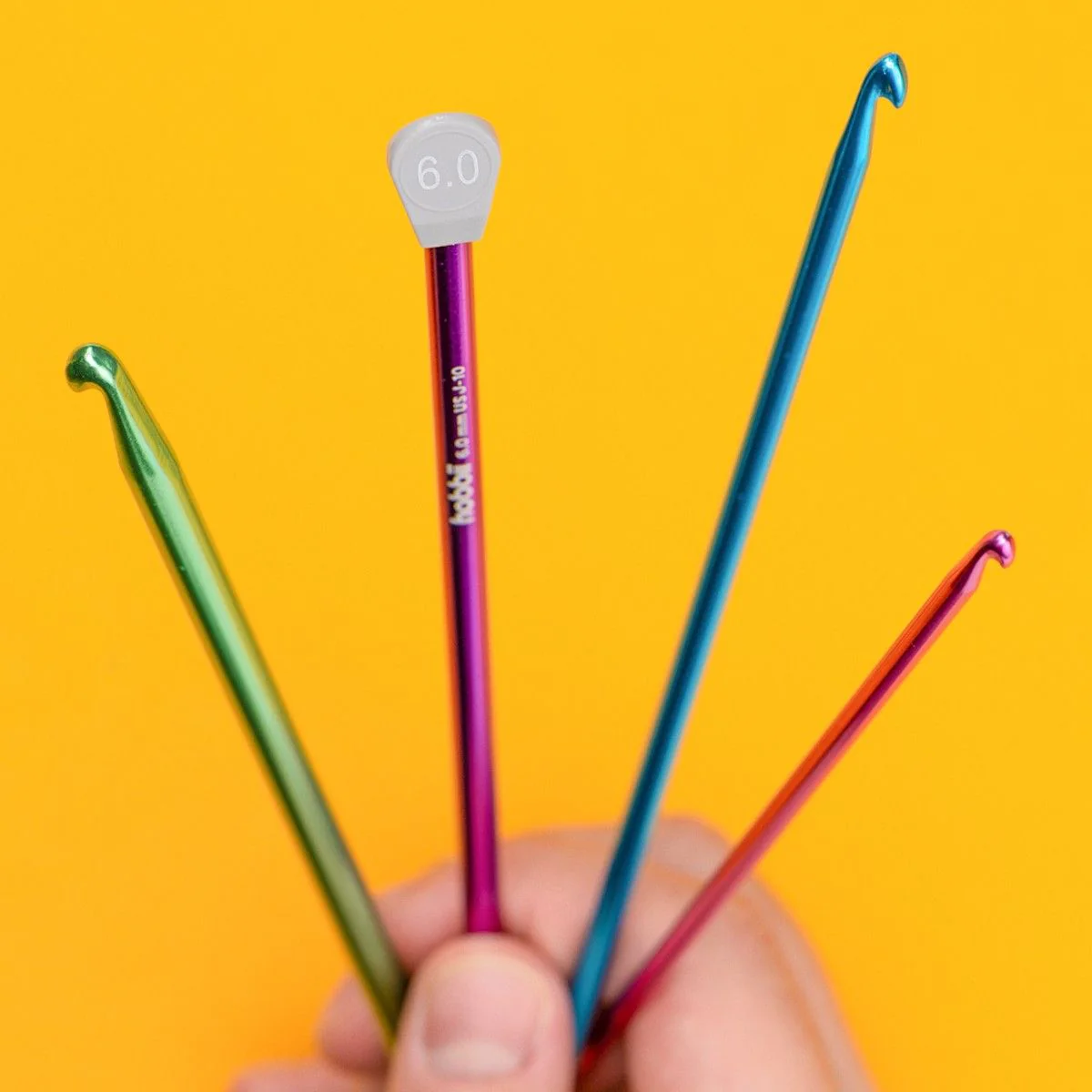 Alu Tunisian Crochet Hook - 27 cm (10.6 in) - Image 3