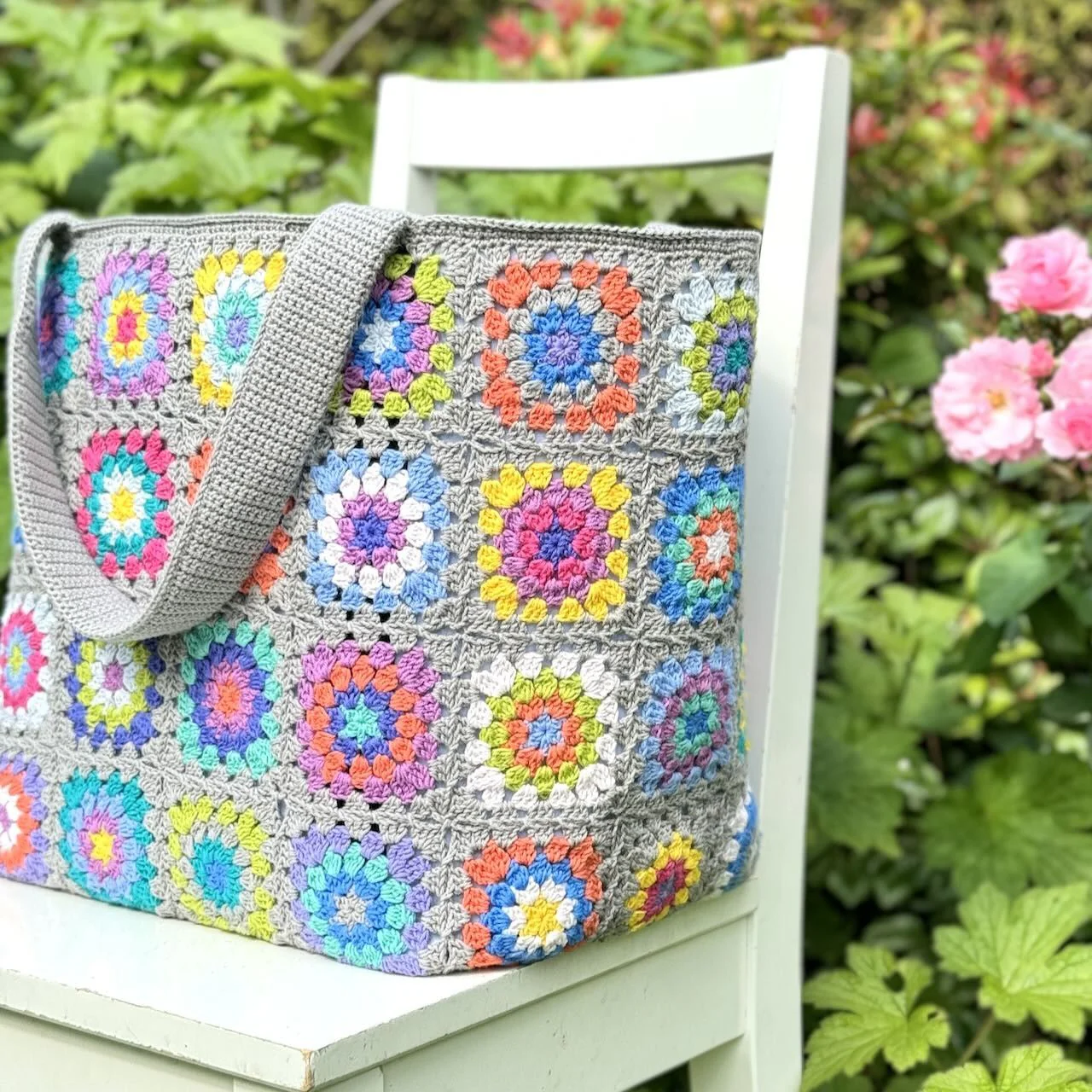 Flower Square - Bag - Image 7
