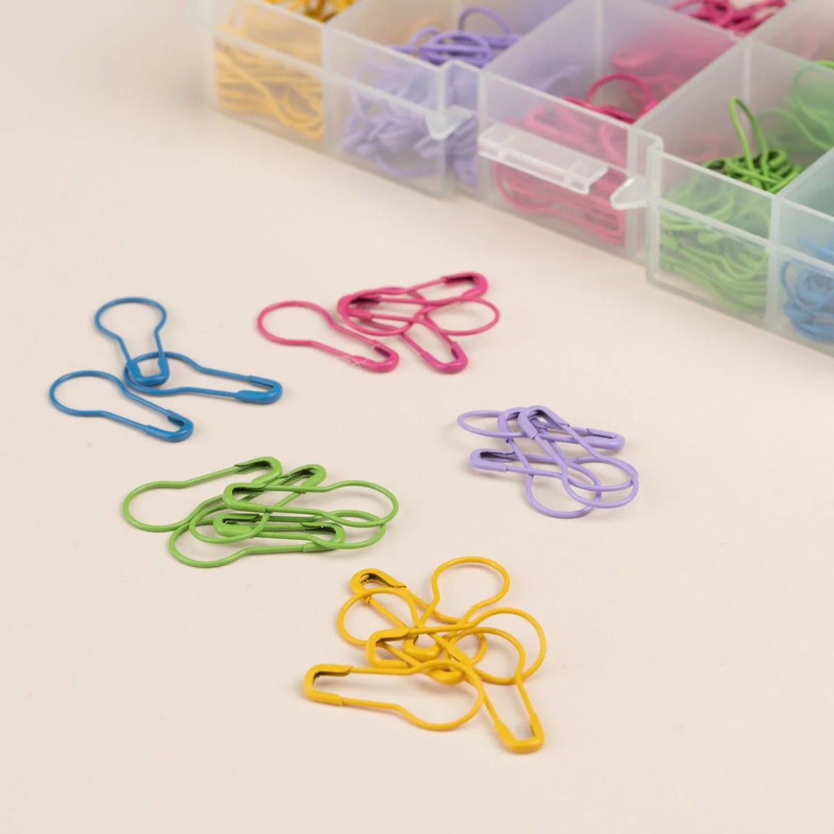 Box of Stitch Markers - Metal - Image 2