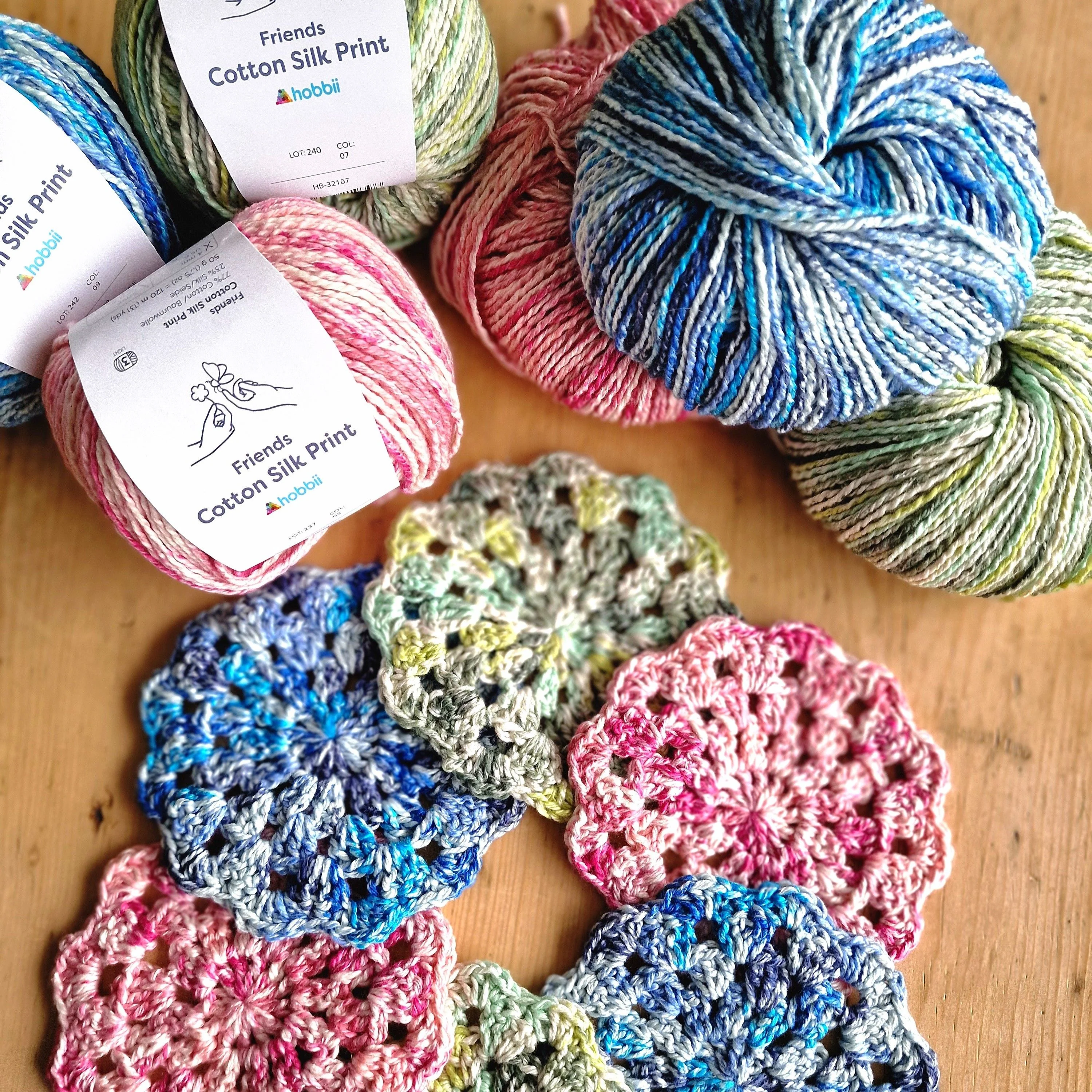 Silk Print Flower - Coasters - Image 5