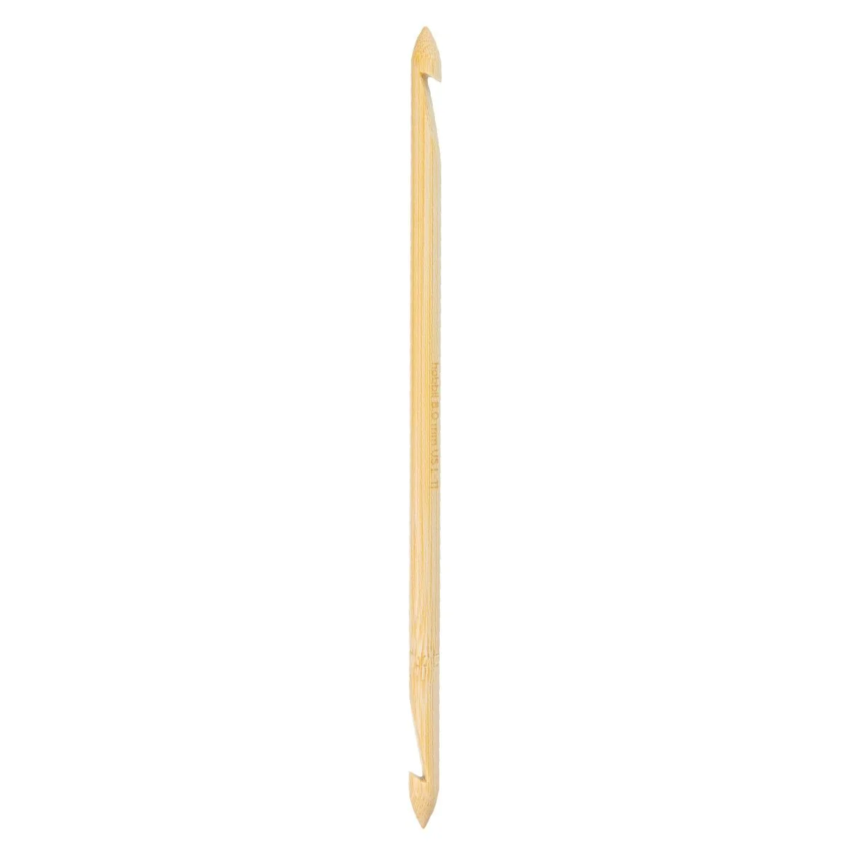 Bamboo Double Ended Tunisian Crochet Hook - 20 cm (8 in) - Image 11