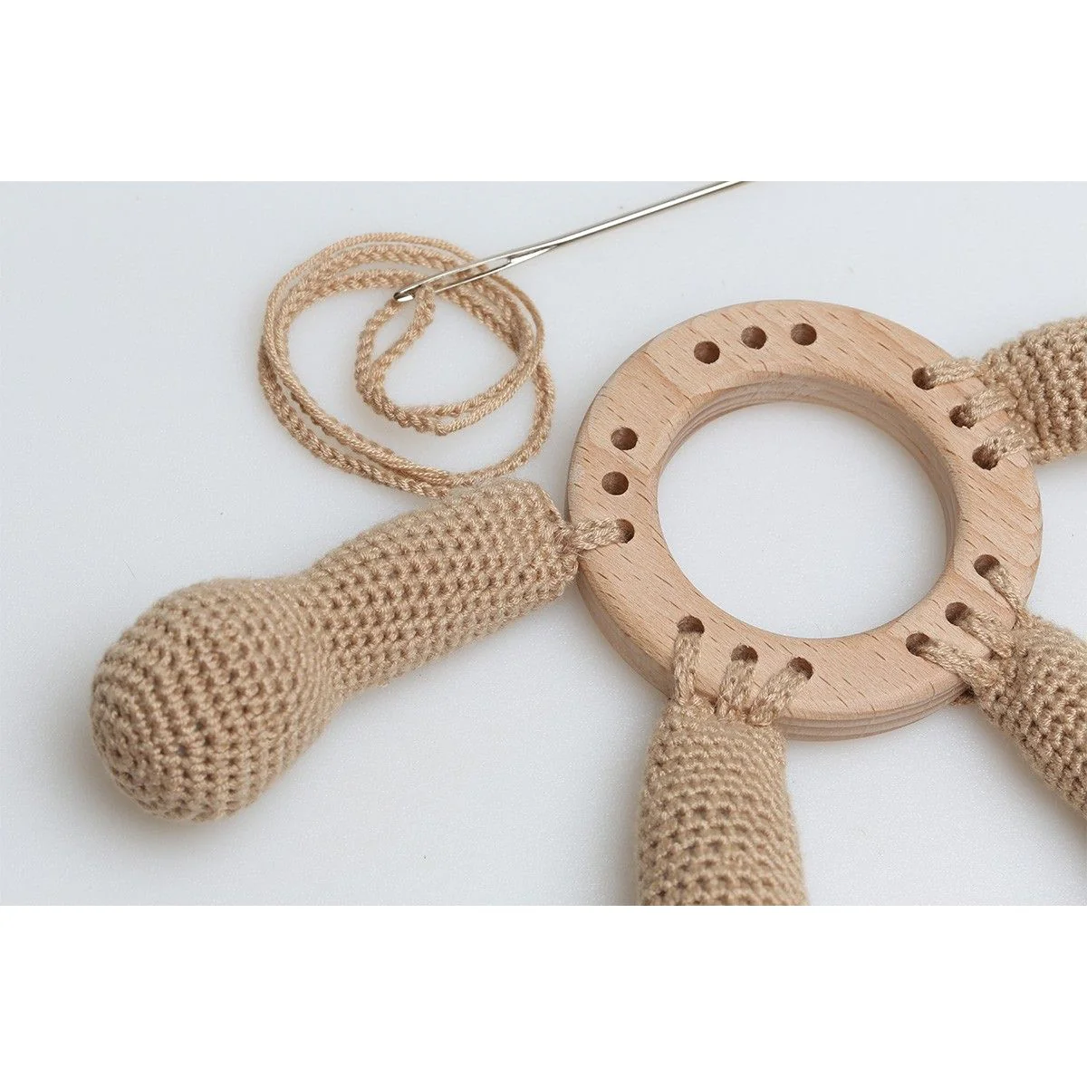 Wooden Ring with Holes - Image 2