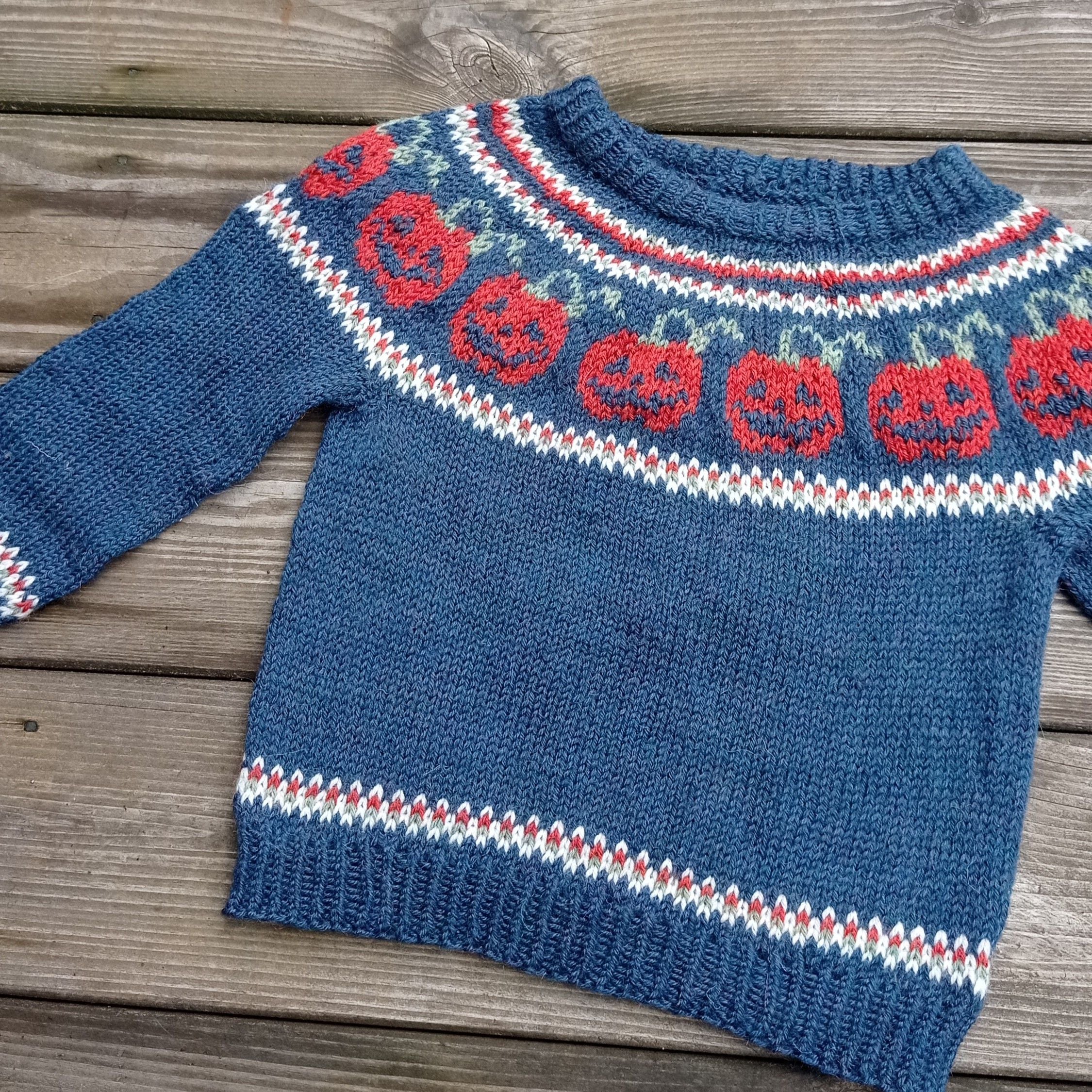 Pumpkins - Children’s Sweater - Image 3