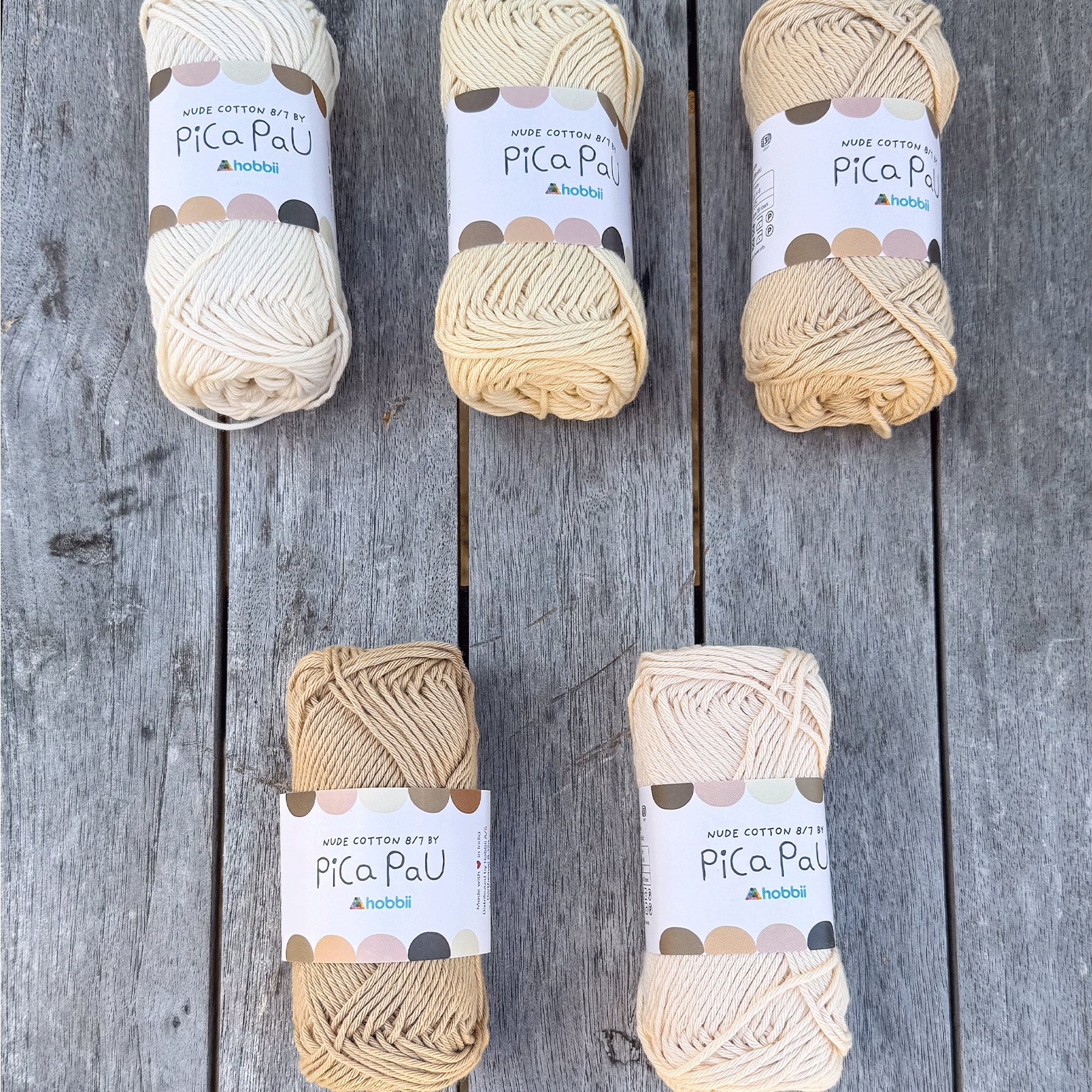 Pica Pau Cotton 8/7 Nude - Image 3