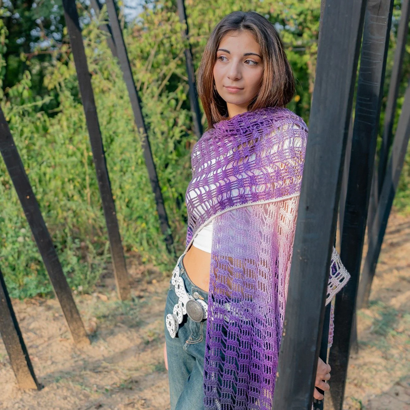 Abstract Allure - Shawl - Image 8