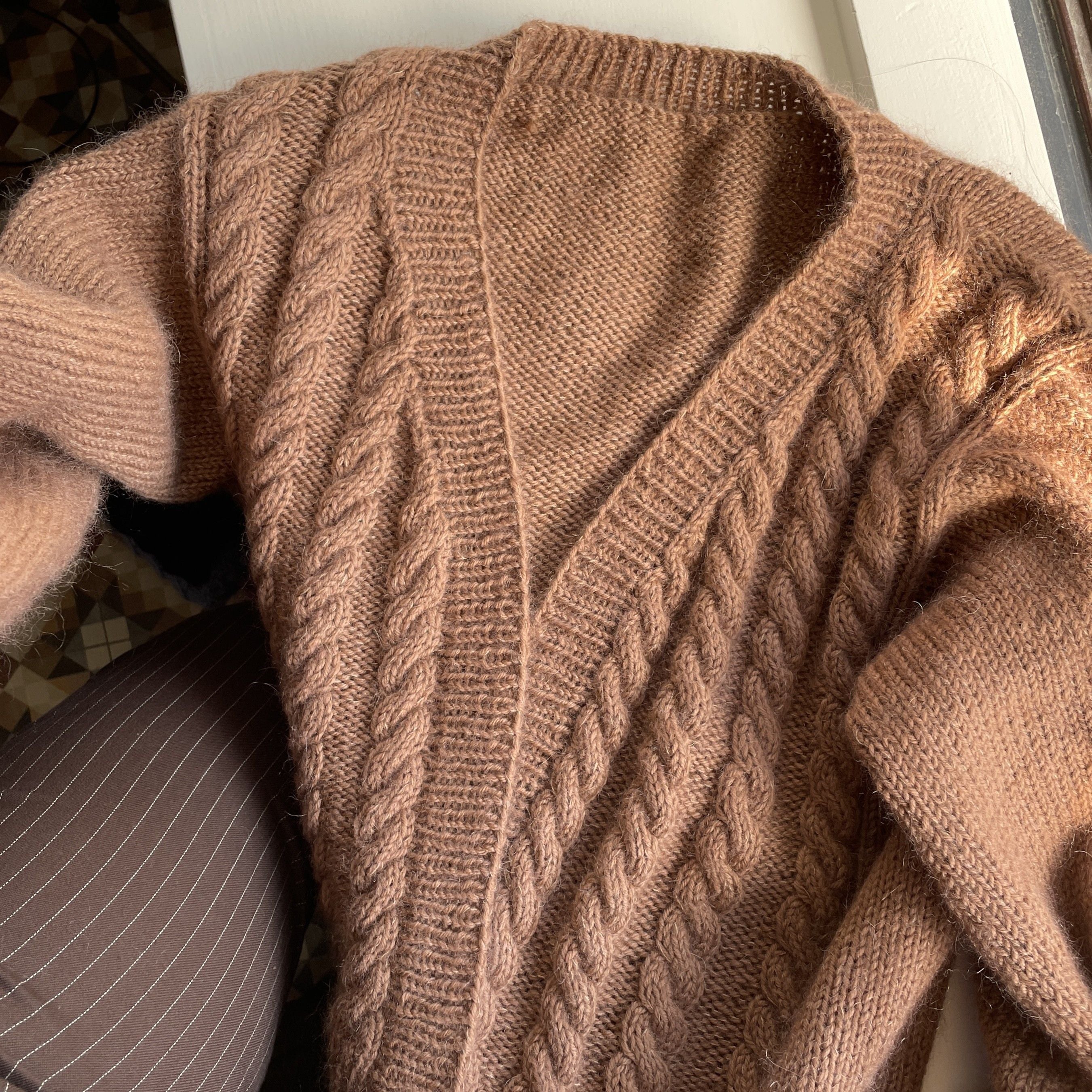 Fall Cables Cardi - Cardigan - Image 3
