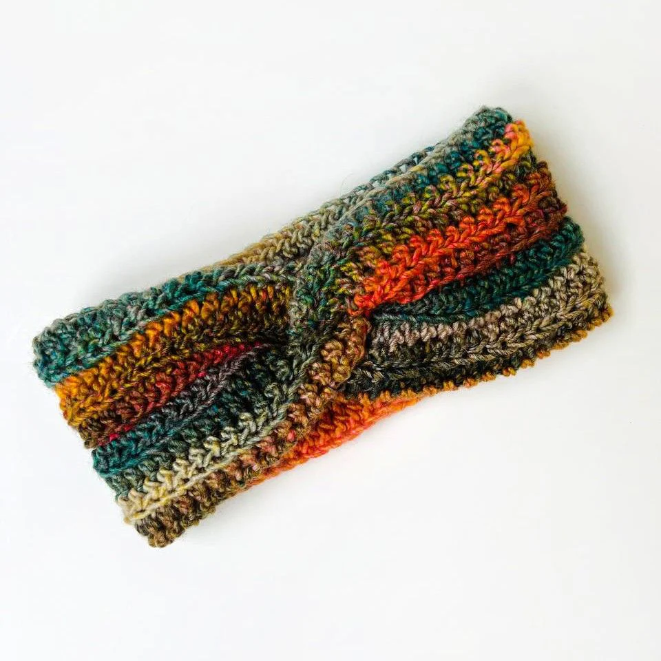 Autumn Hugs Set - Scarf, Beanie and Headband - Image 2
