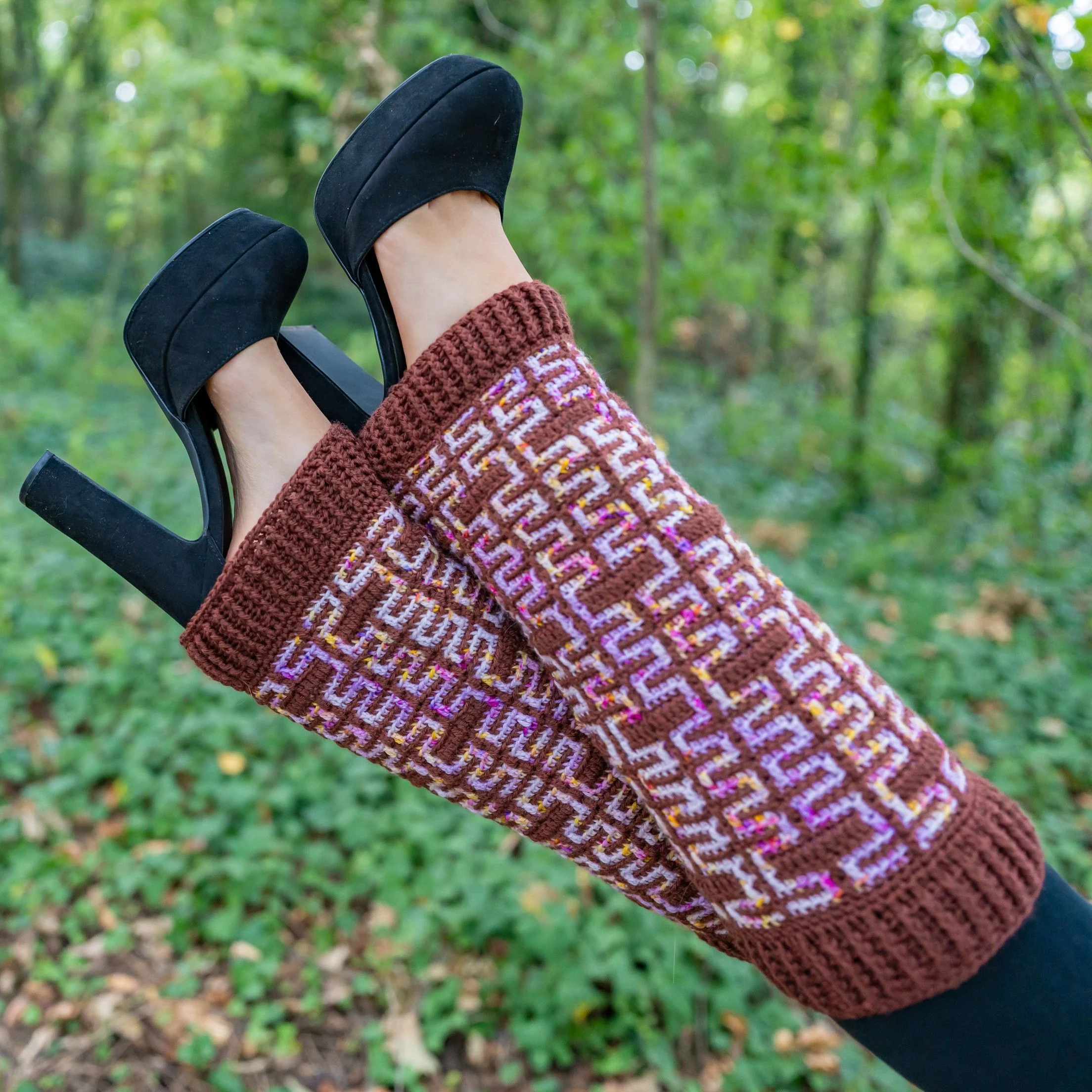 Twisted Maze - Leg Warmers - Image 5
