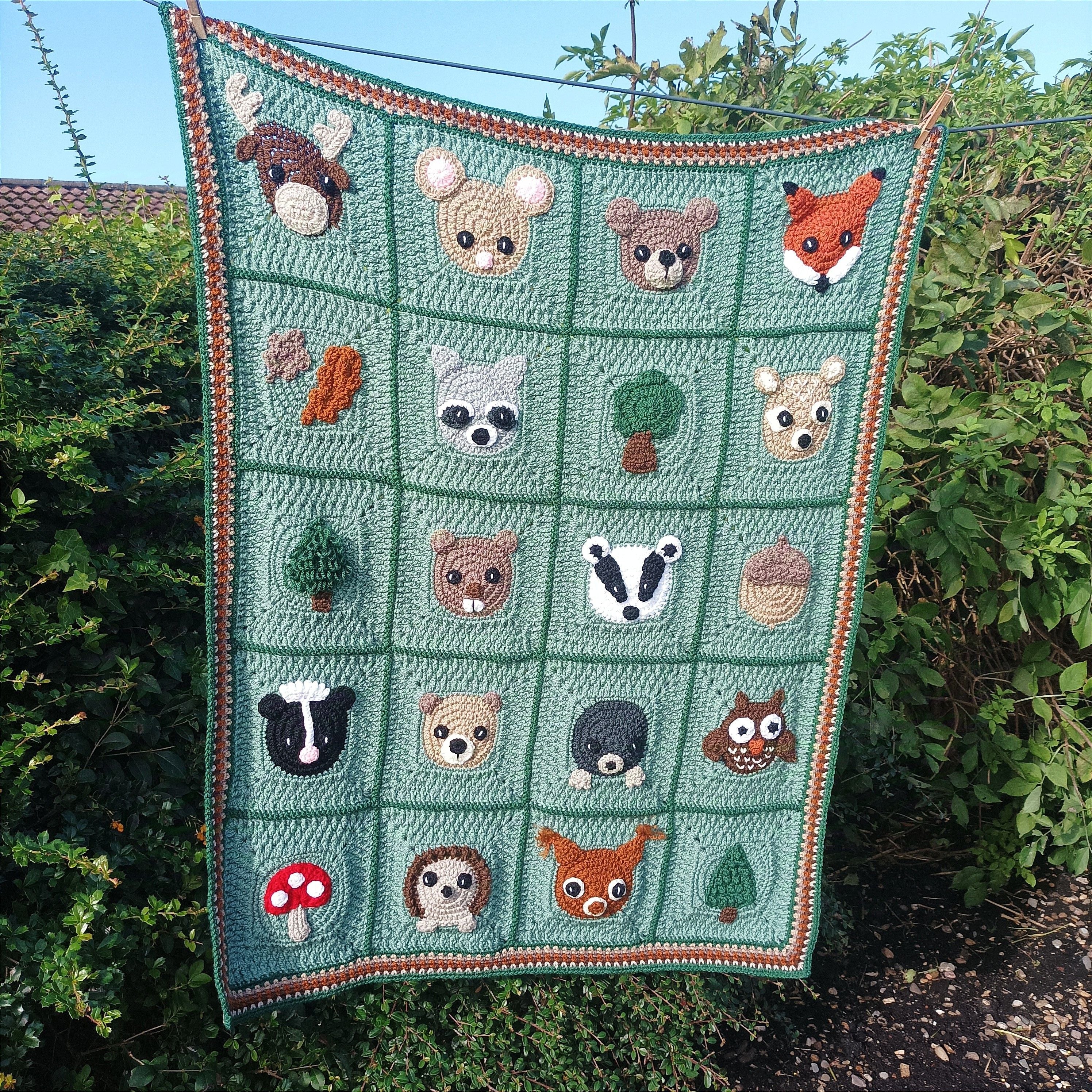 Woodland - Baby Blanket - Image 2