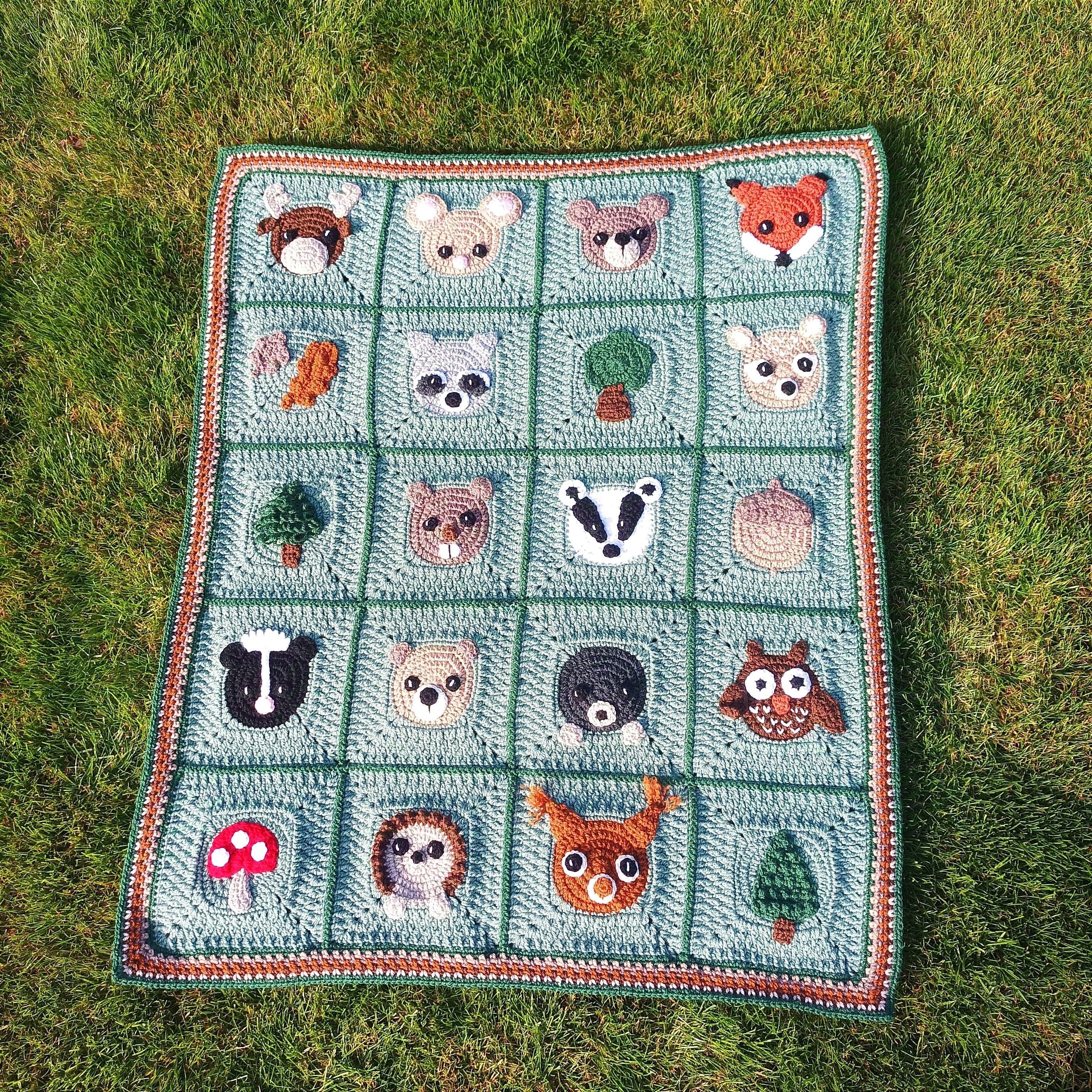Woodland - Baby Blanket - Image 3