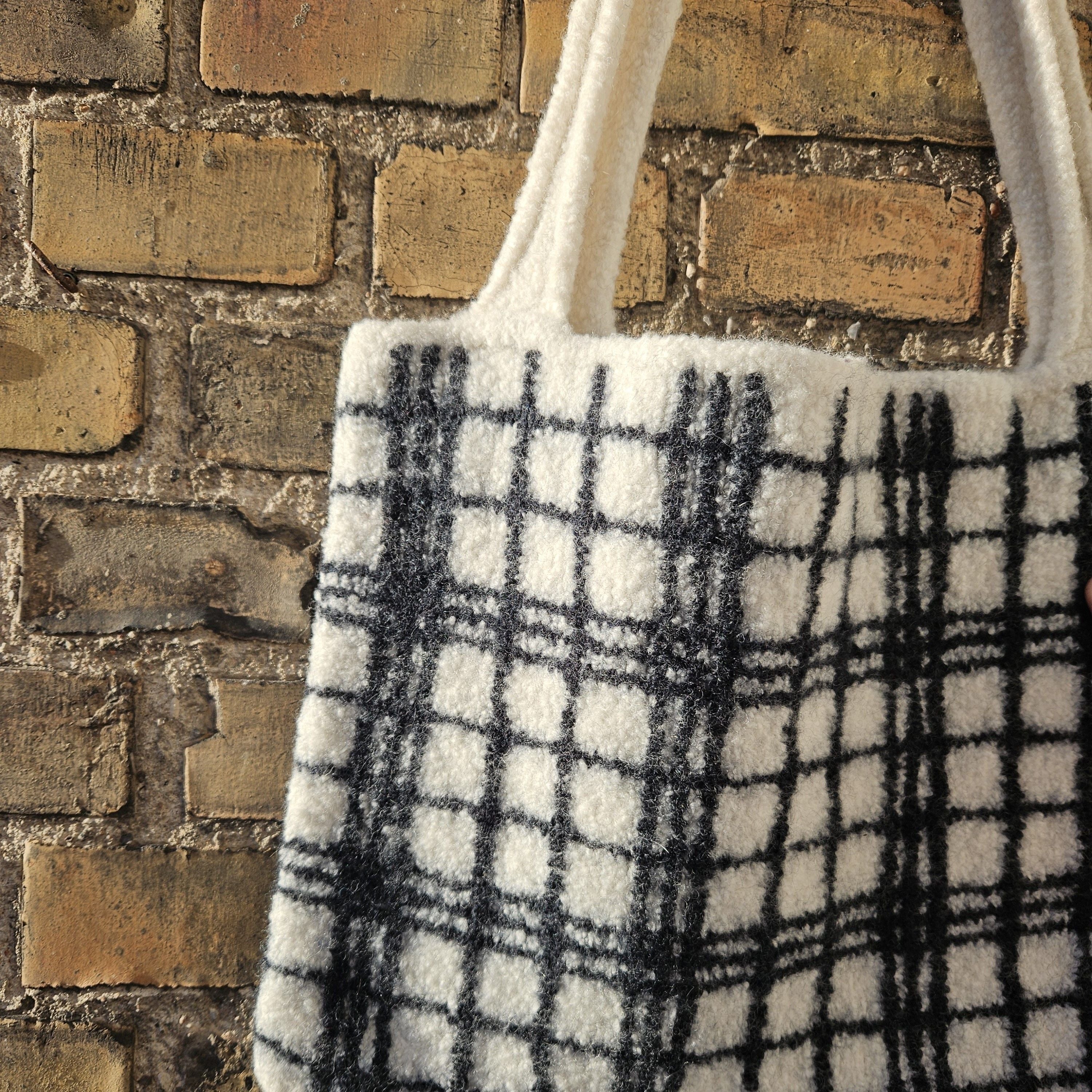 Mostly-for-shopping - Felted Tote Bag - Image 3
