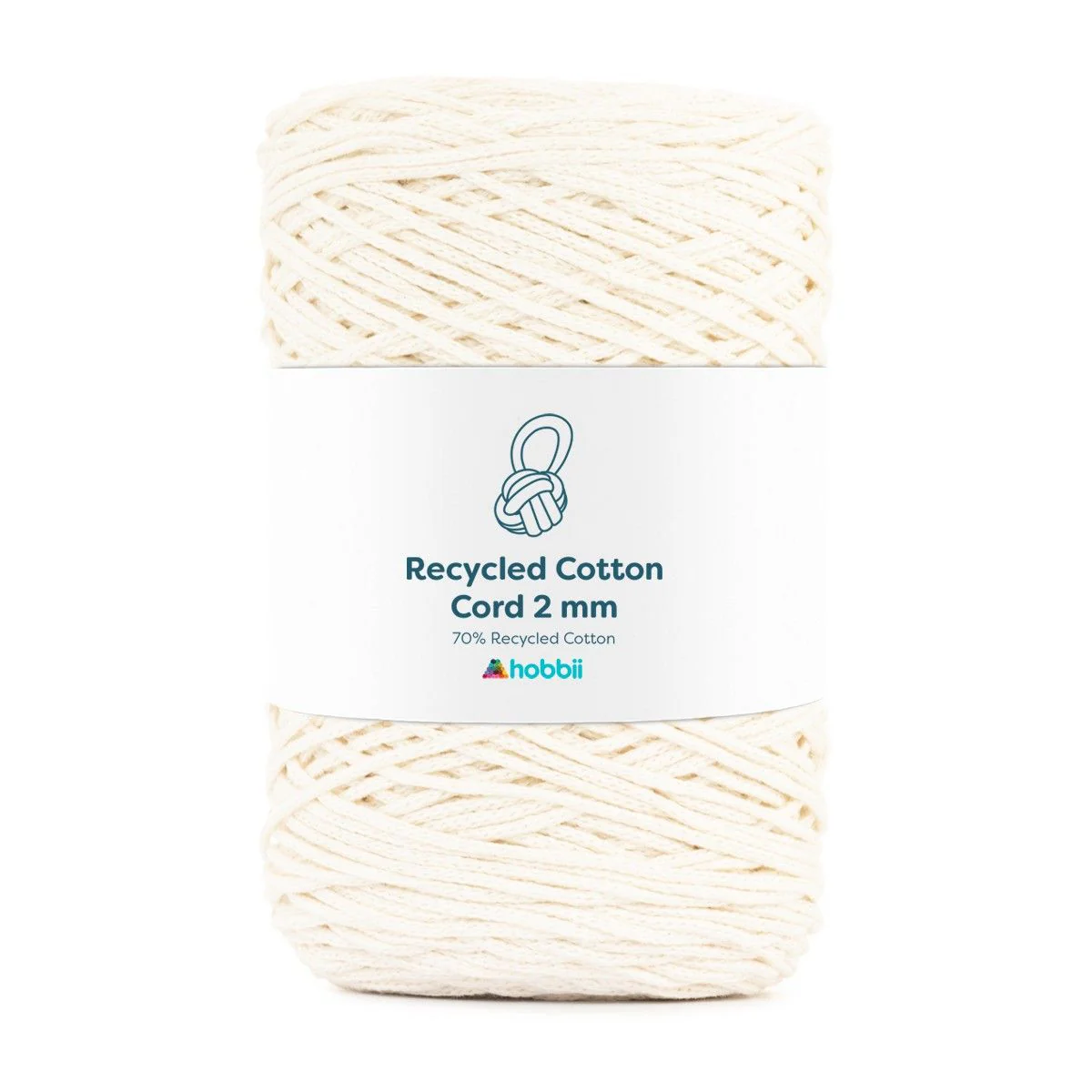 Recycled Cotton Cord (2 mm - 0.7 in) - Image 6