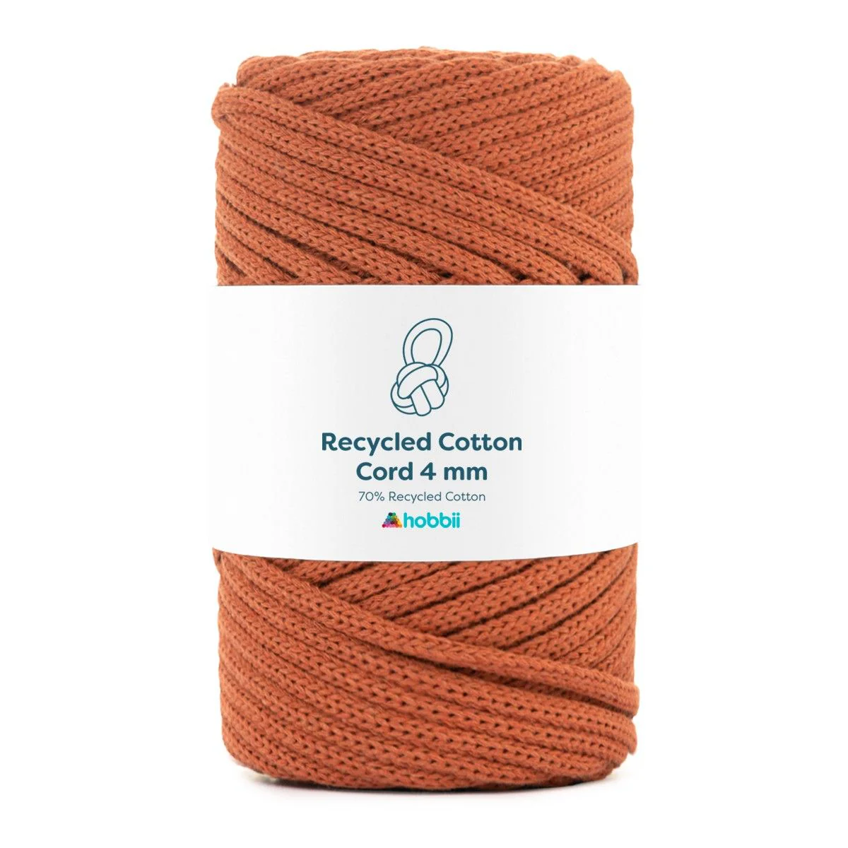 Recycled Cotton Cord (4 mm - 0.15 in) - Image 8