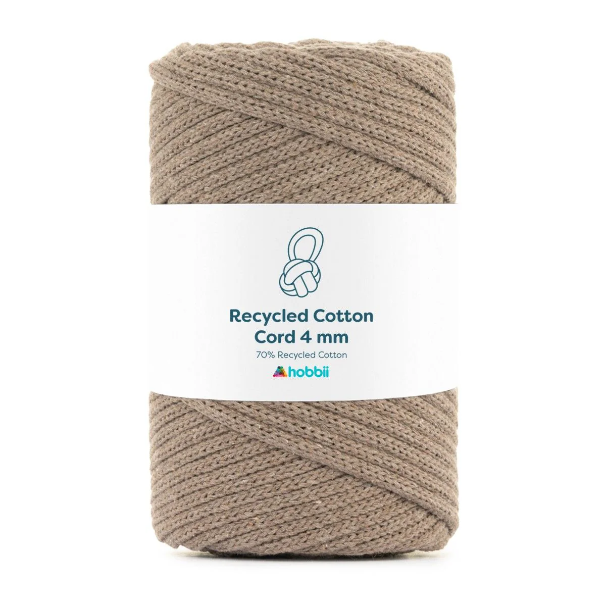 Recycled Cotton Cord (4 mm - 0.15 in) - Image 9
