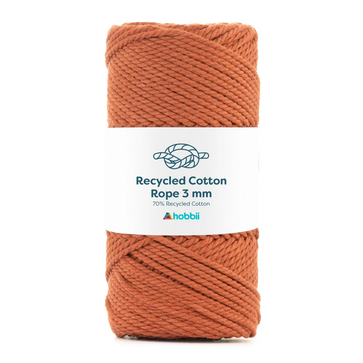 Recycled Cotton Rope (3 mm - 0.11 in) - Image 10