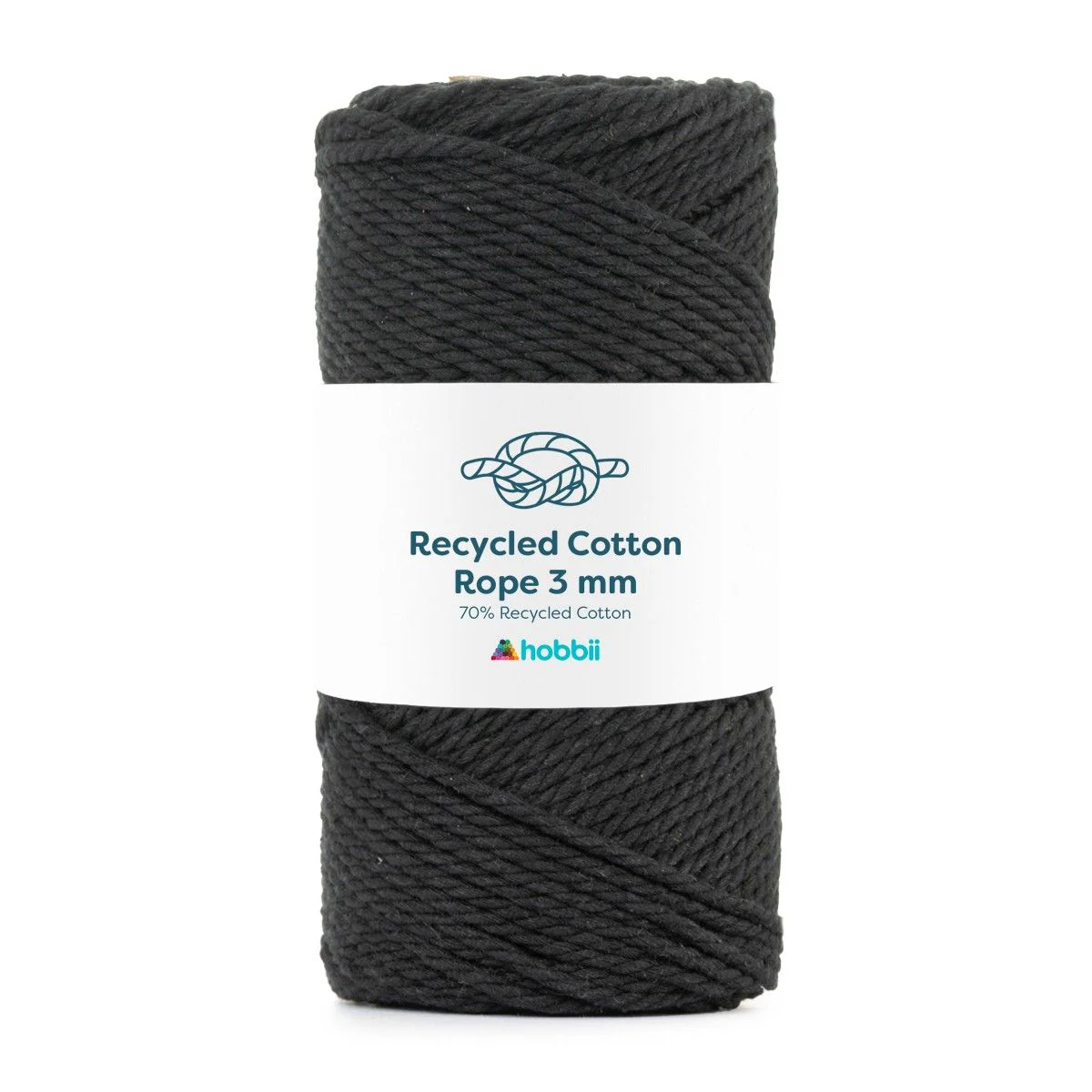 Recycled Cotton Rope (3 mm - 0.11 in) - Image 13