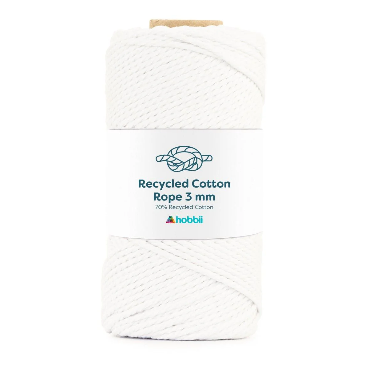 Recycled Cotton Rope (3 mm - 0.11 in) - Image 7