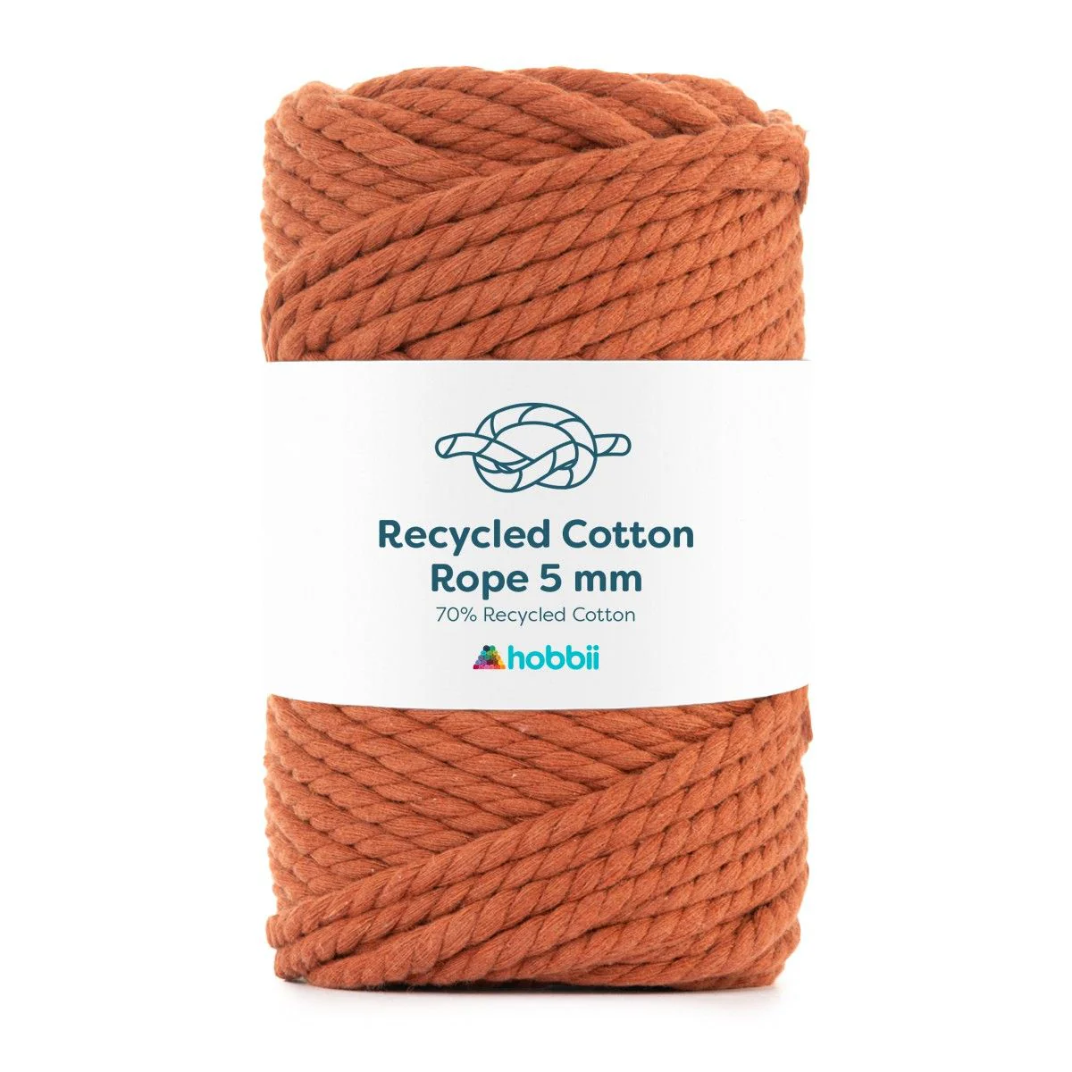 Recycled Cotton Rope (5 mm - 0.19 in) - Image 10