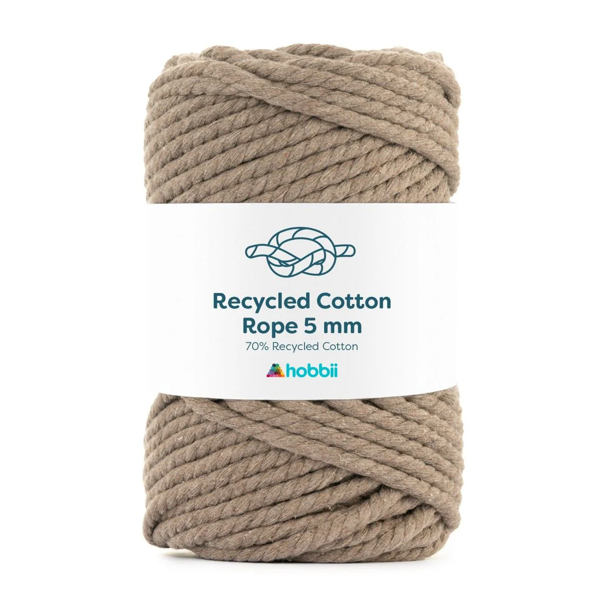 Recycled Cotton Rope (5 mm - 0.19 in) - Image 11