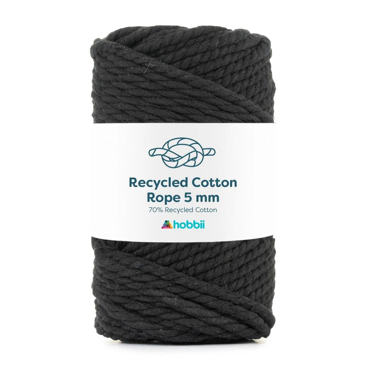 Recycled Cotton Rope (5 mm - 0.19 in) - Image 13
