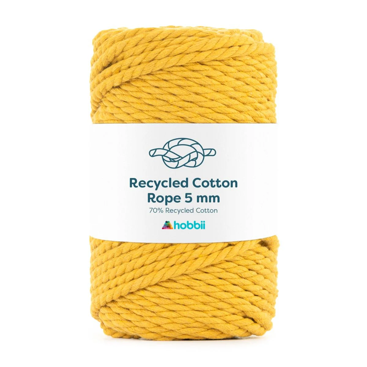 Recycled Cotton Rope (5 mm - 0.19 in) - Image 9