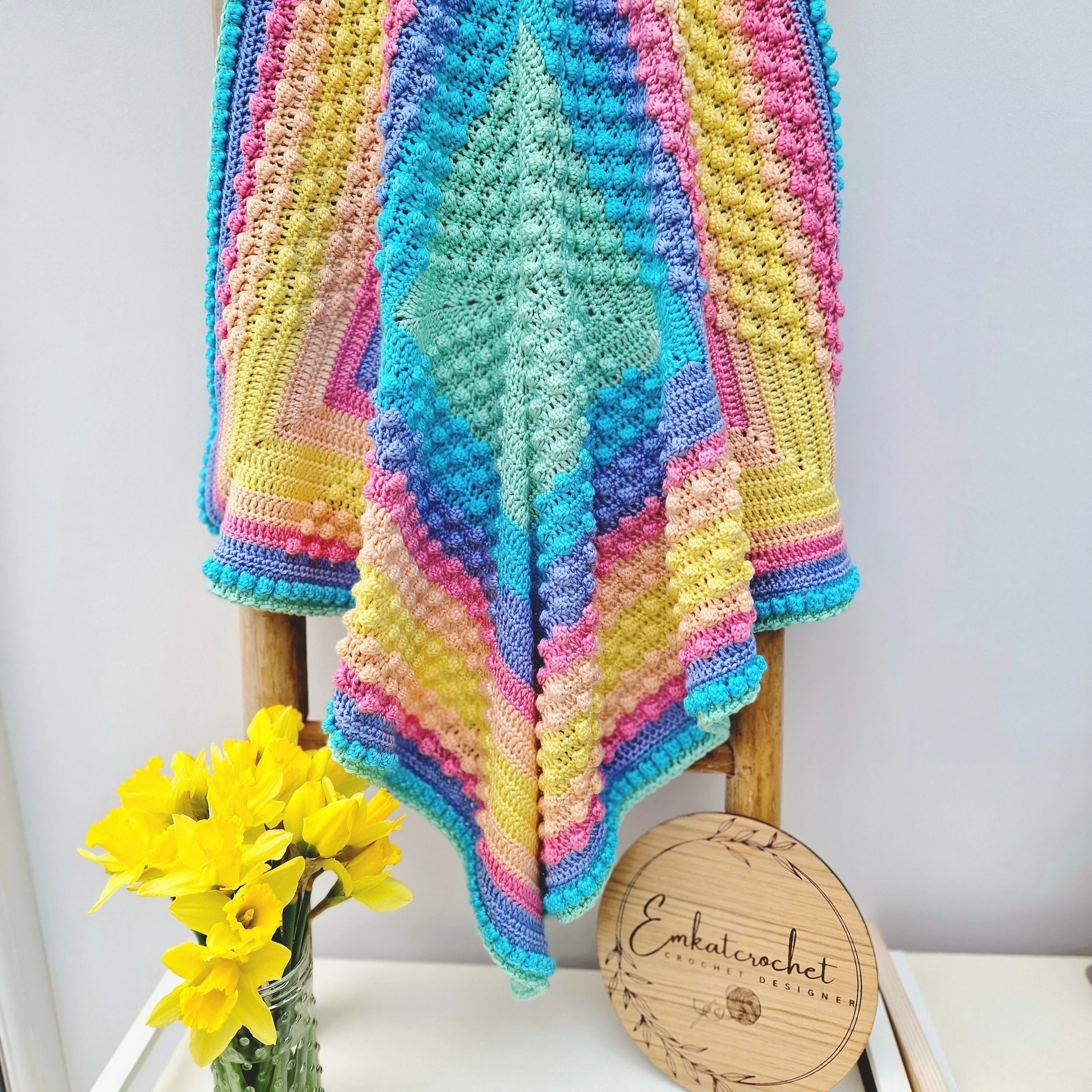 Kaleidobobble - Baby Blanket - Image 7