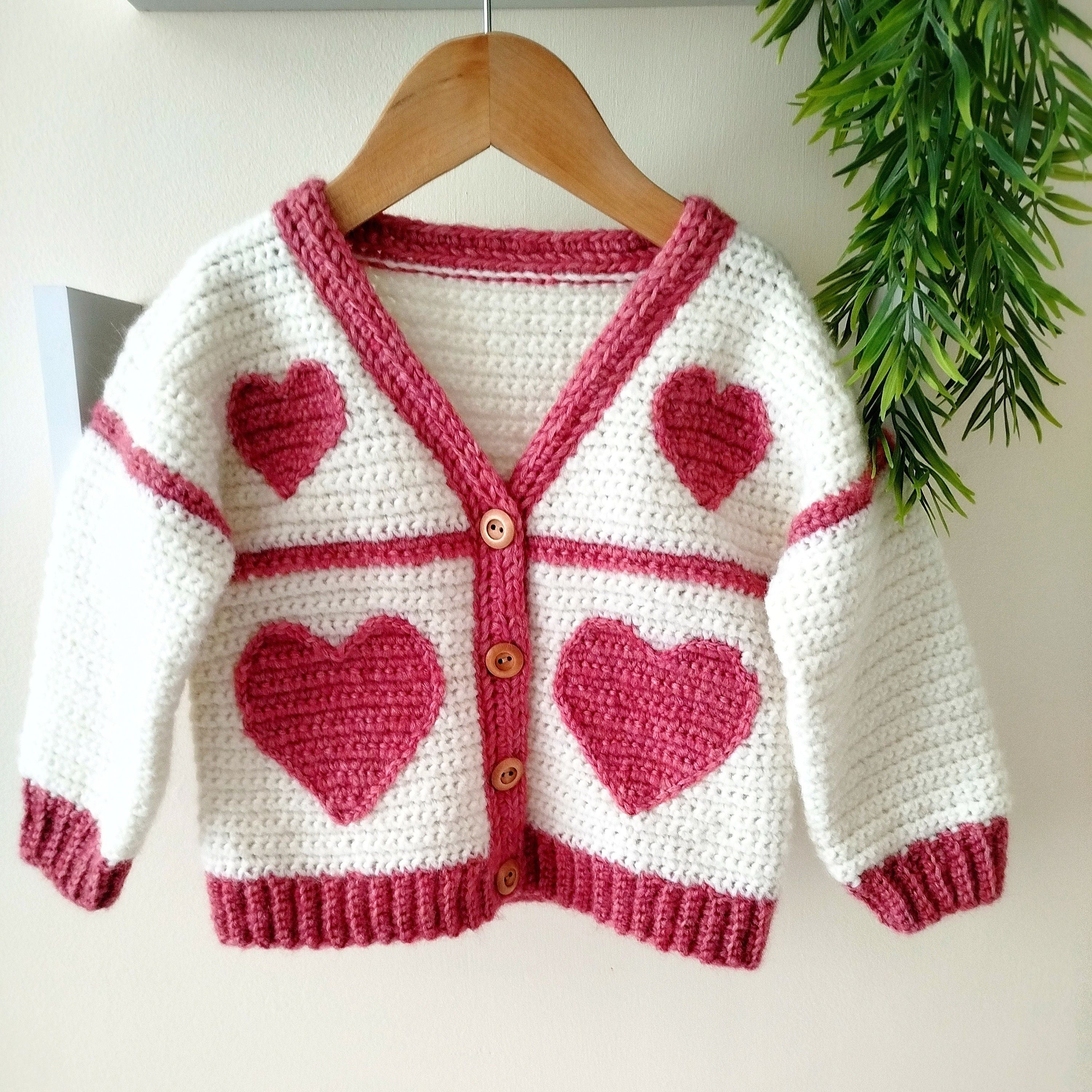 Sweet Heart - Children’s Cardigan - Image 2