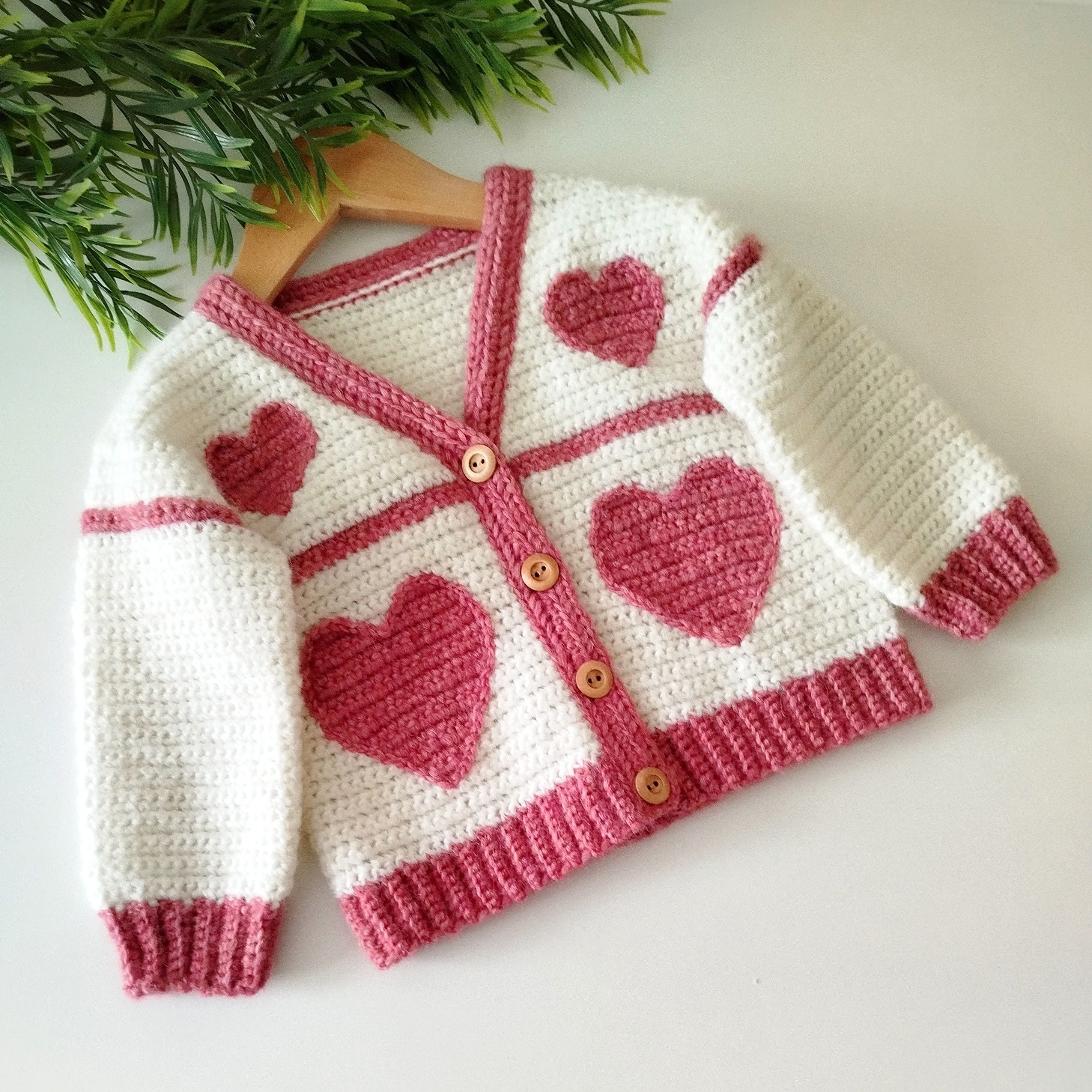 Sweet Heart - Children’s Cardigan - Image 3