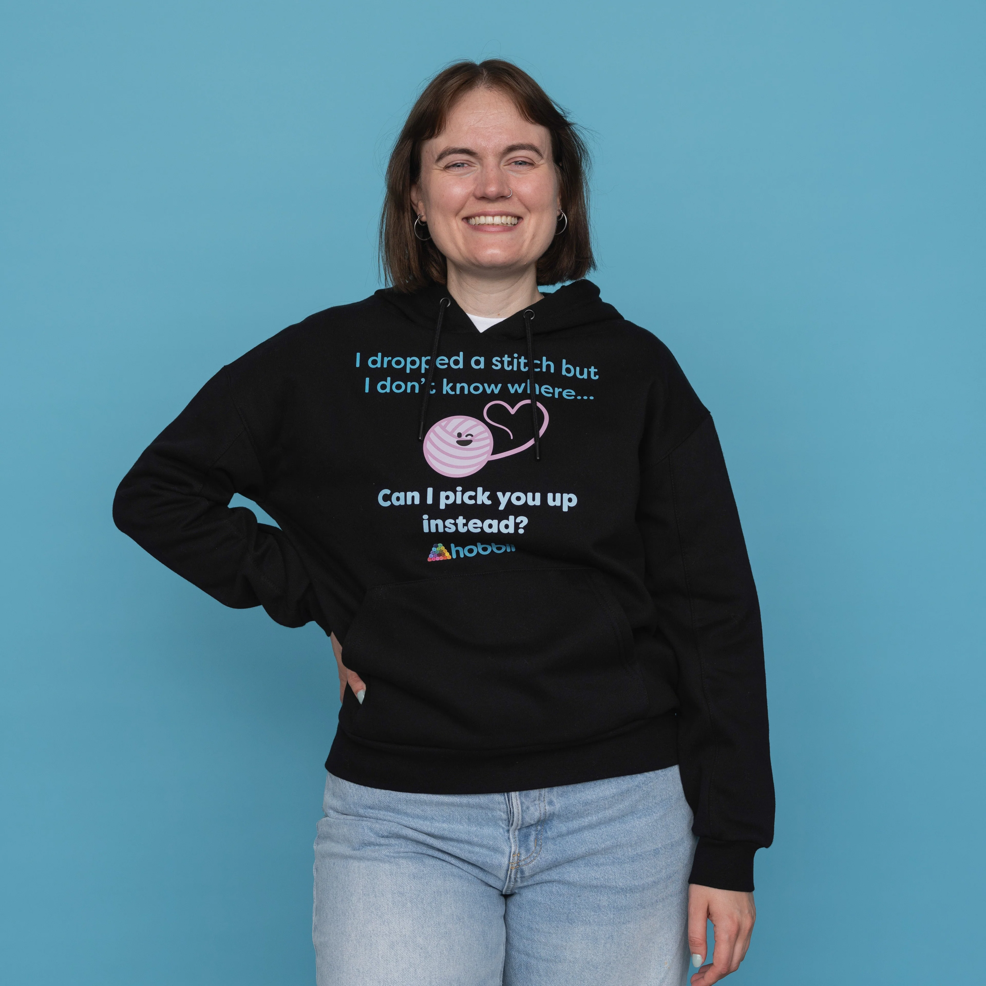 Dropped A Stitch Hoodie - Yarniis (Limited Edition) - Image 3