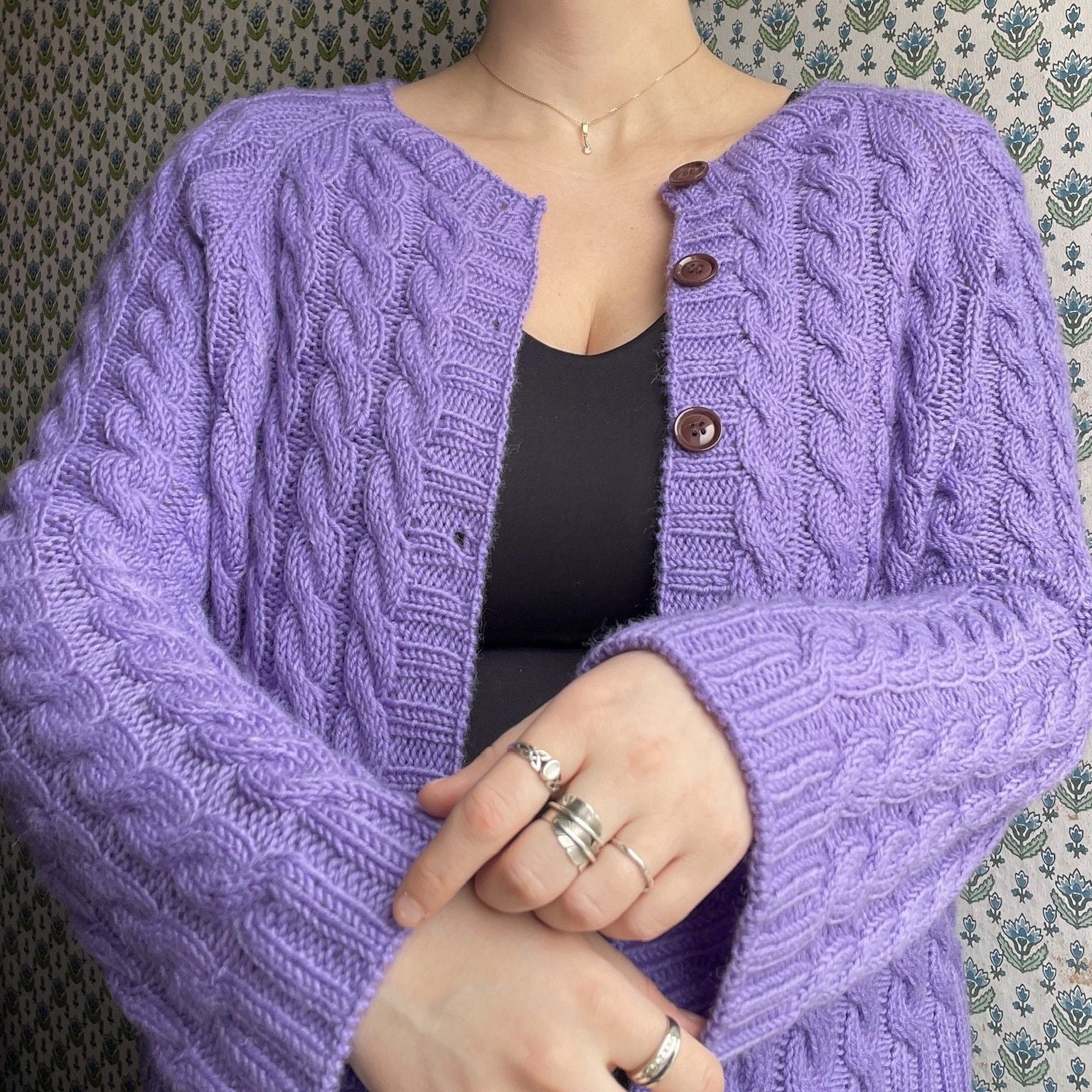 Easy Cable Cardigan - Image 2