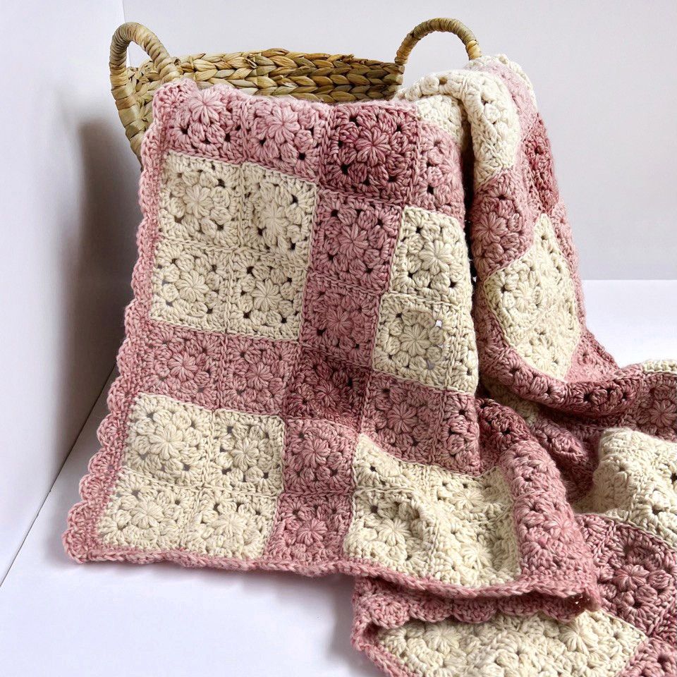 Heirloom Bloom - Baby Blanket - Image 3