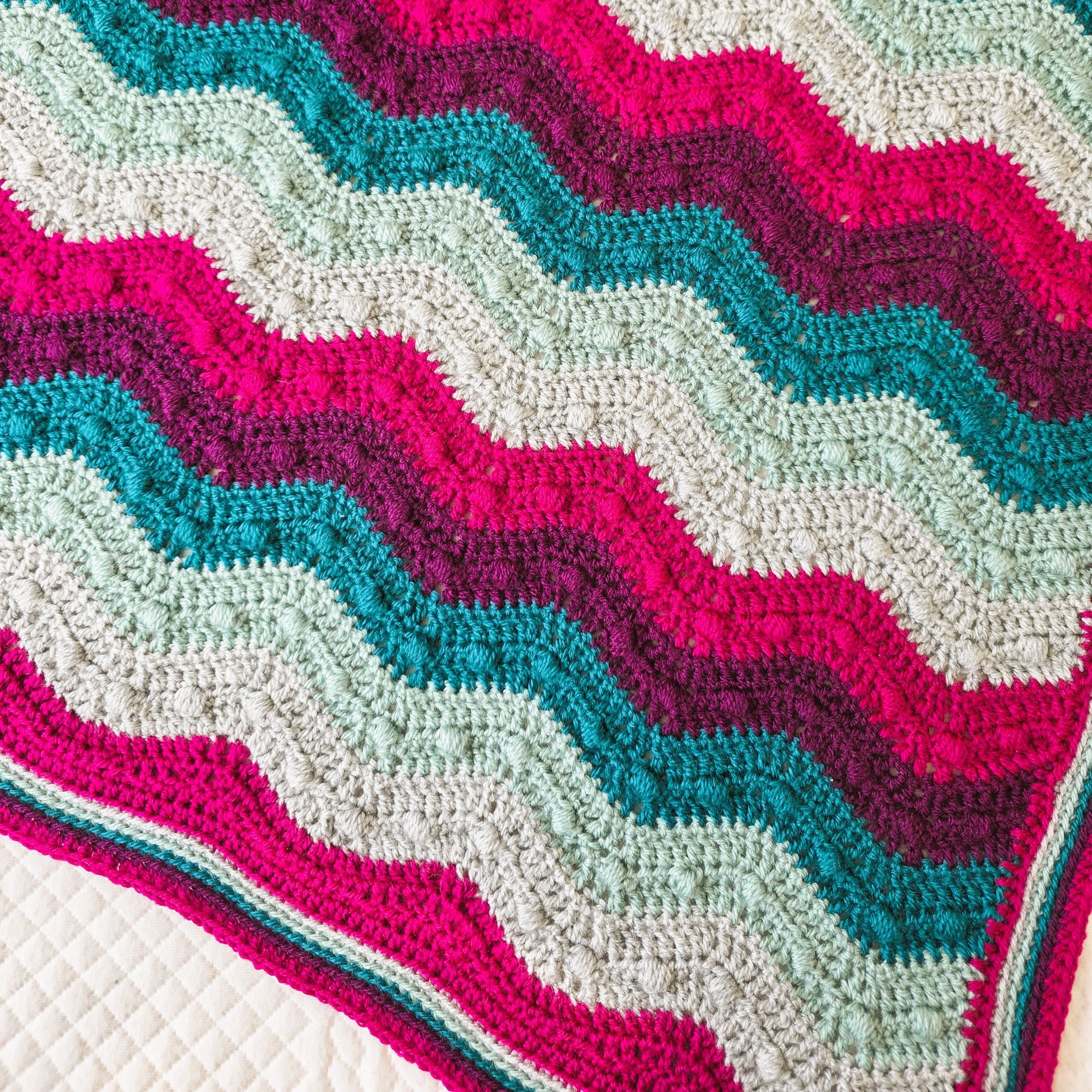 Gentle Ripples Bobble - Blanket - Image 4
