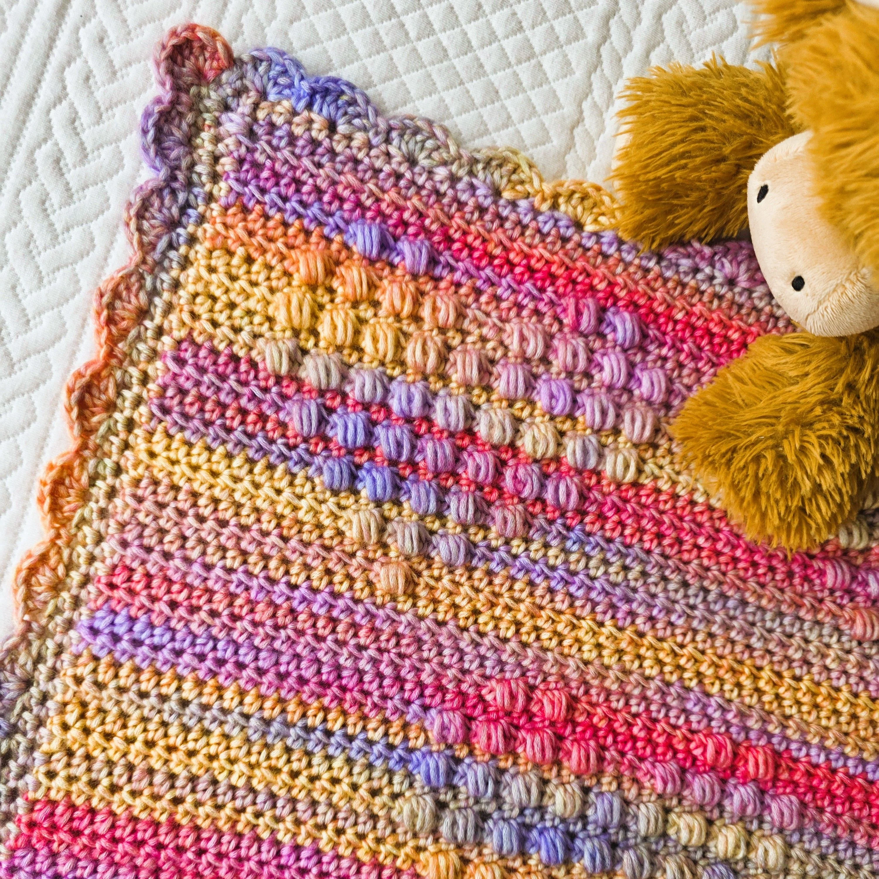 Hugs and Hearts - Baby Blanket - Image 5