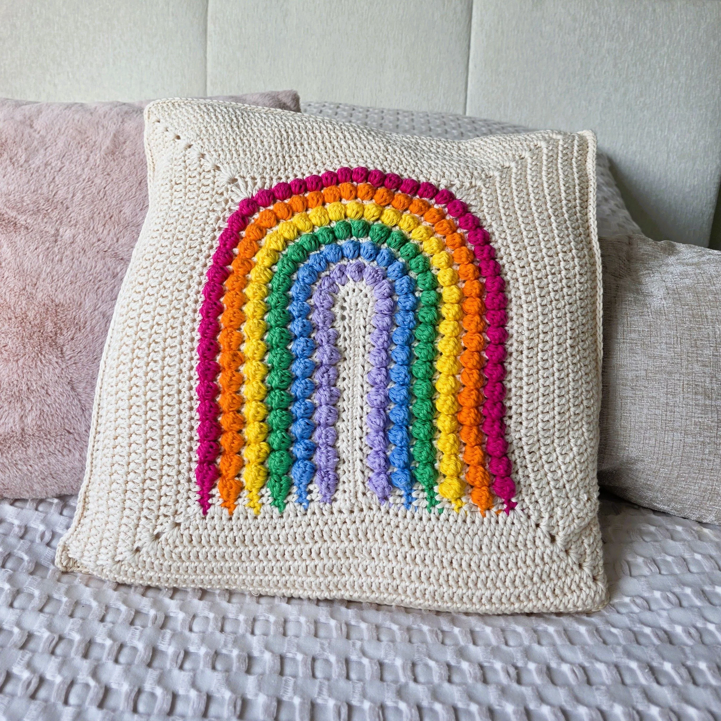 Rainbows of Love - Cushion - Image 3