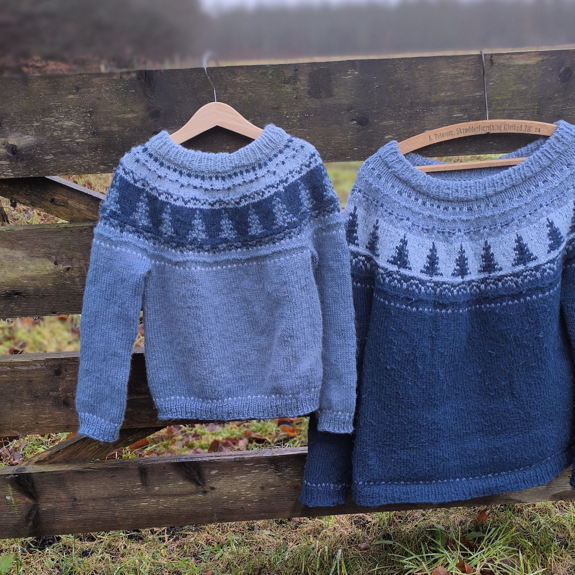Fluffy Winterday - Children’s Sweater - Image 5