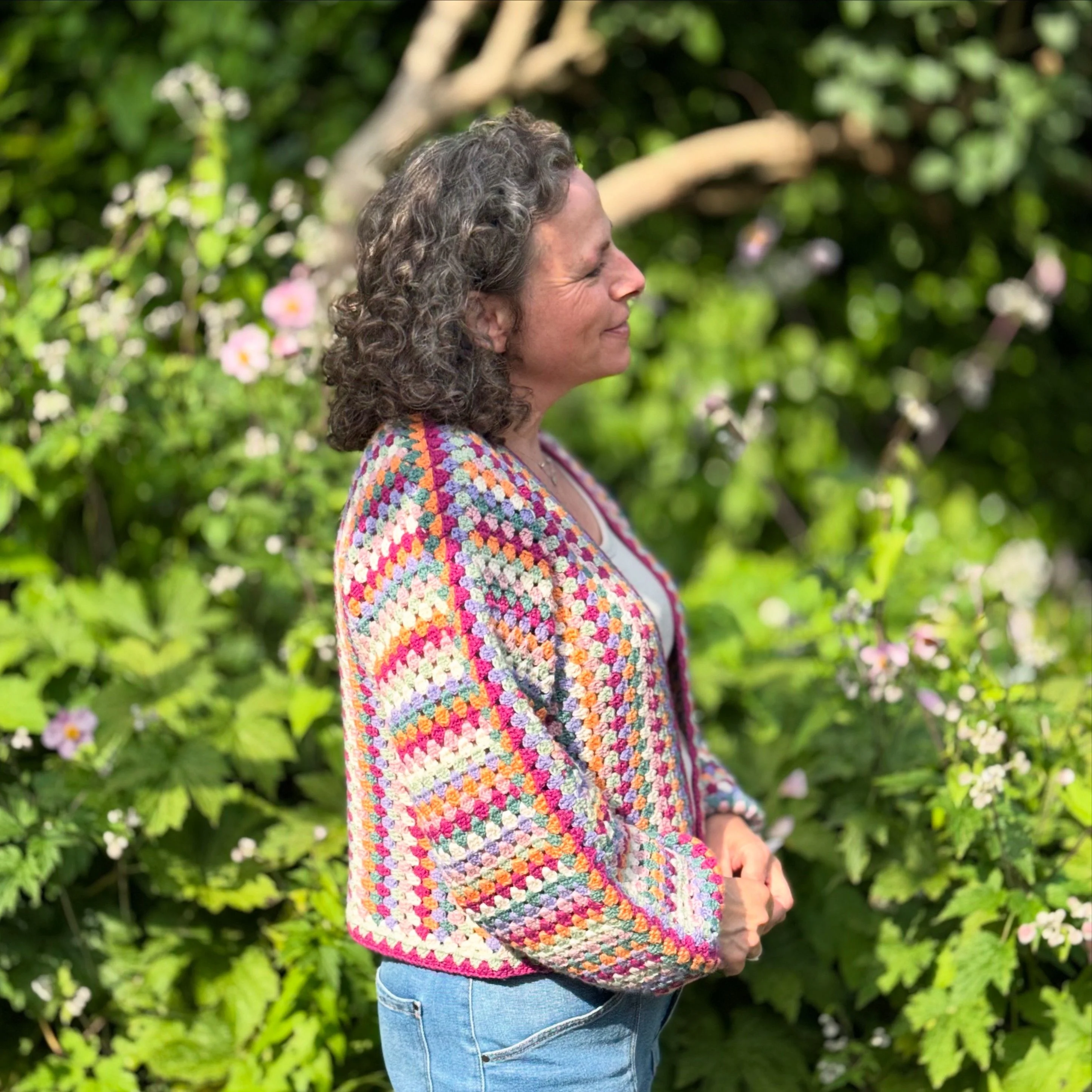 Oh So Colorful Granny - Cardigan - Image 6
