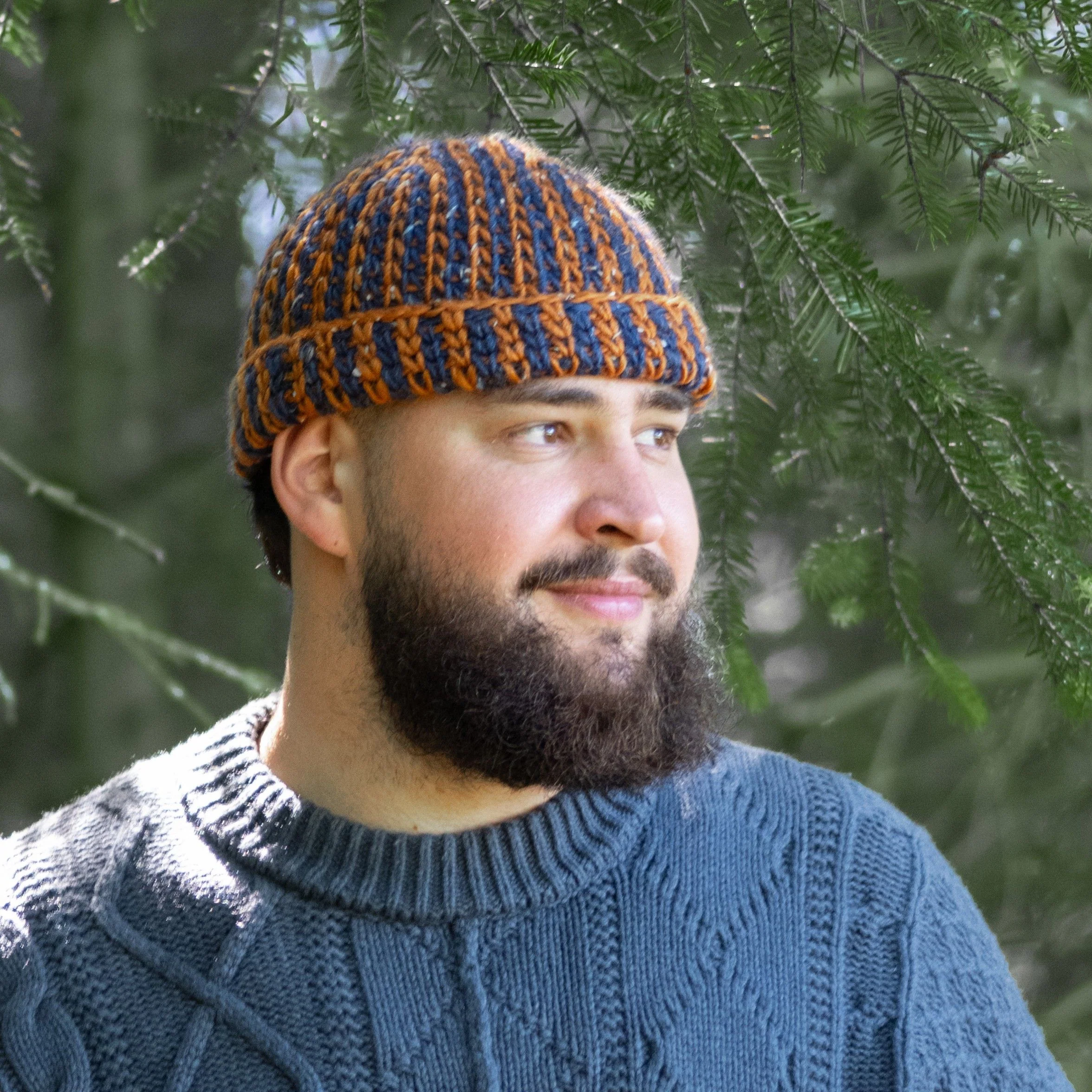 3rd Sunday of Advent - Crochet - Faux Brioche - Beanie - Image 5