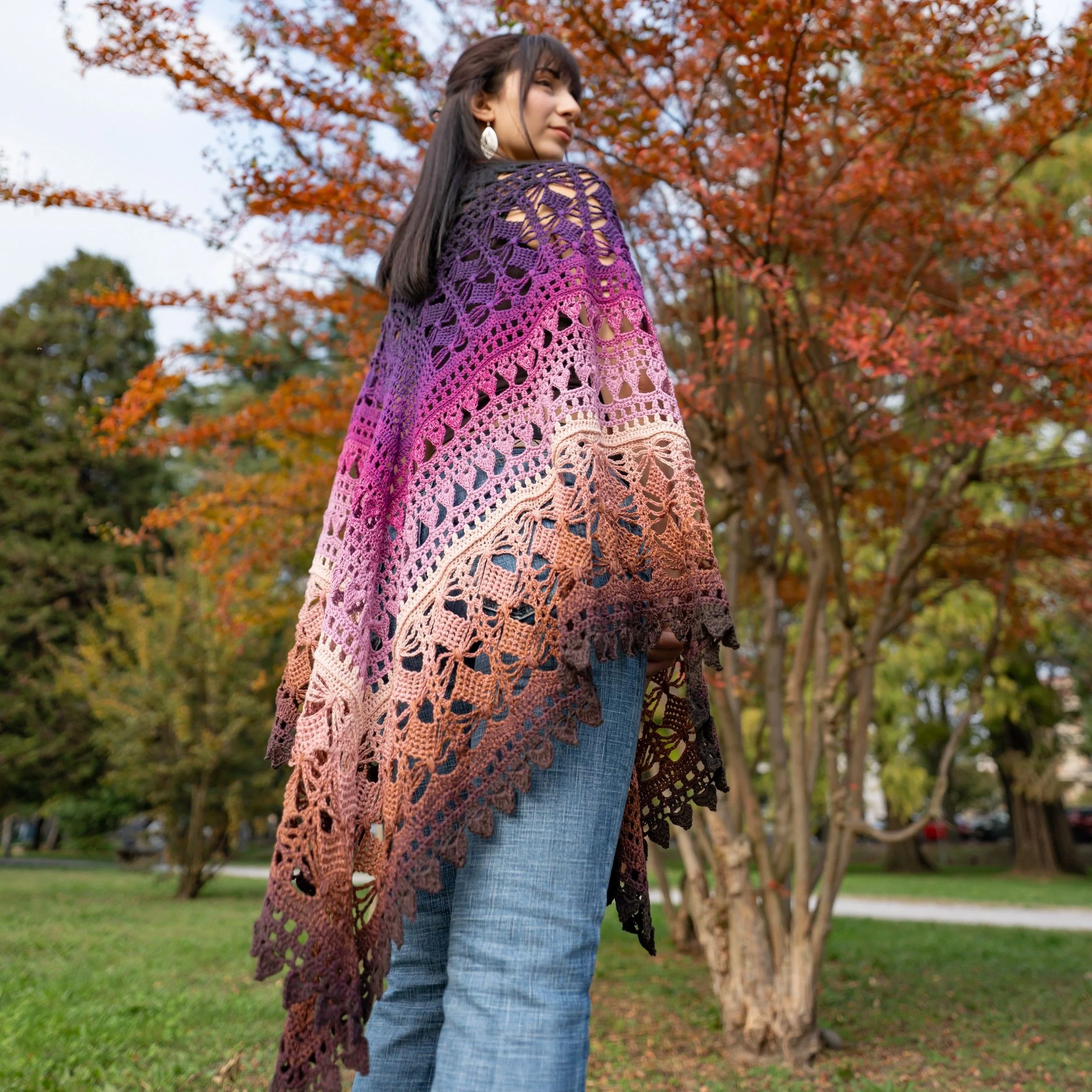 Mountain Veil - Shawl - Image 3