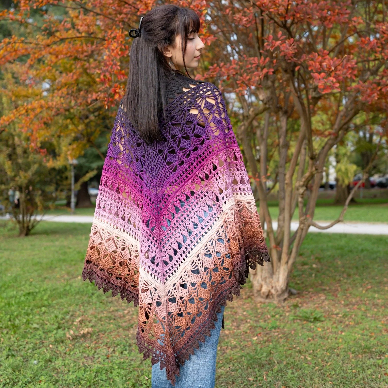 Mountain Veil - Shawl - Image 4