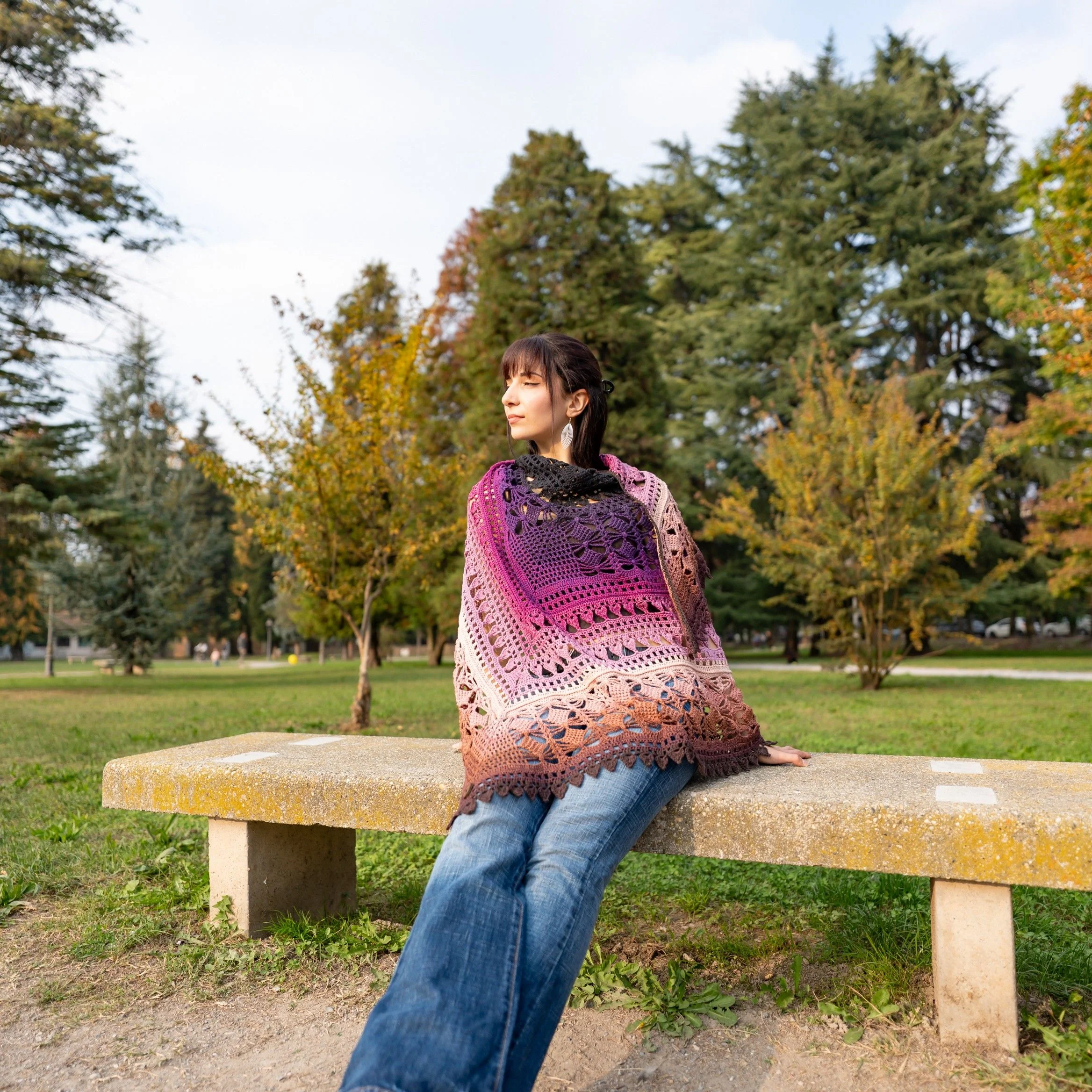 Mountain Veil - Shawl - Image 6
