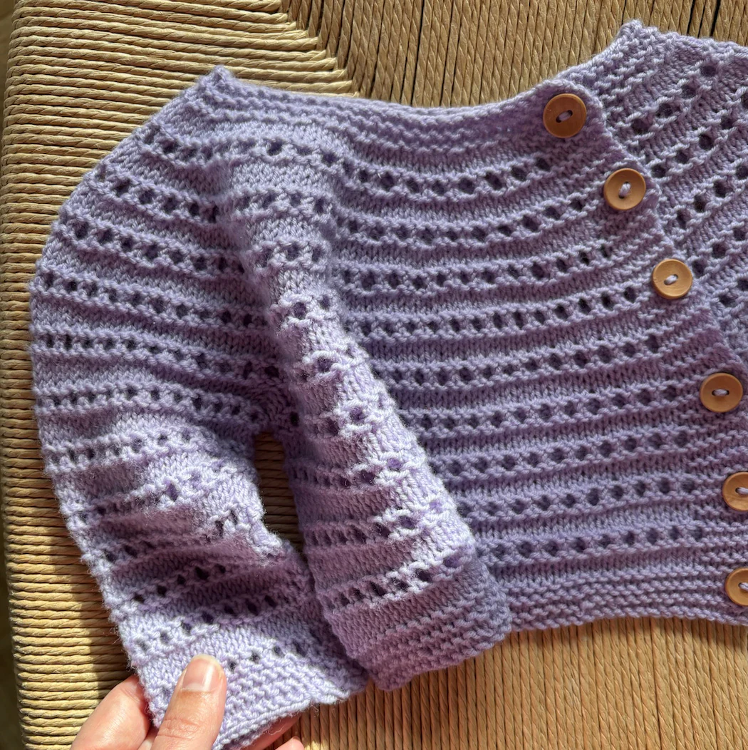 Easy Spring Cardigan Baby - Image 2