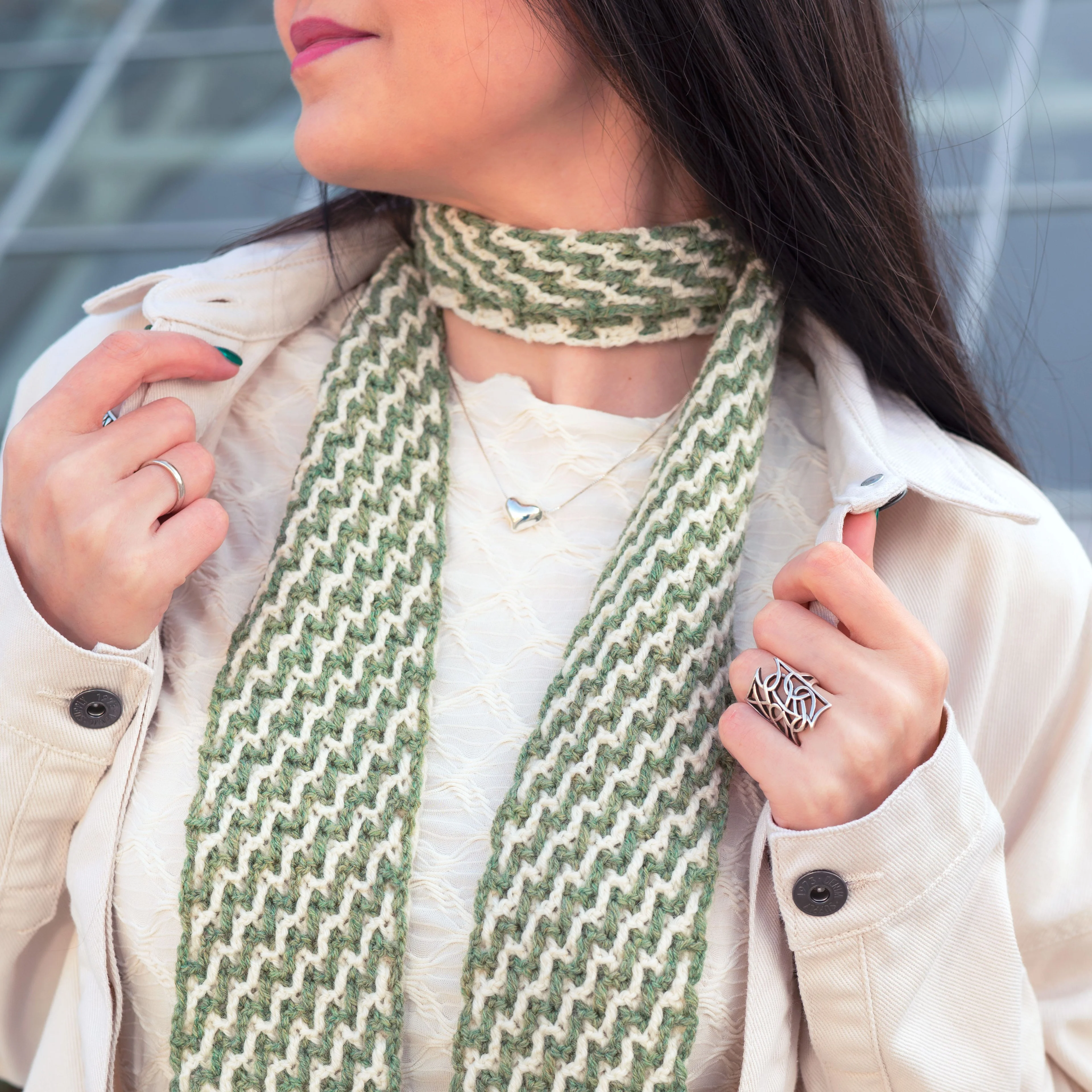 Steppingstone - Skinny Scarf - Image 4
